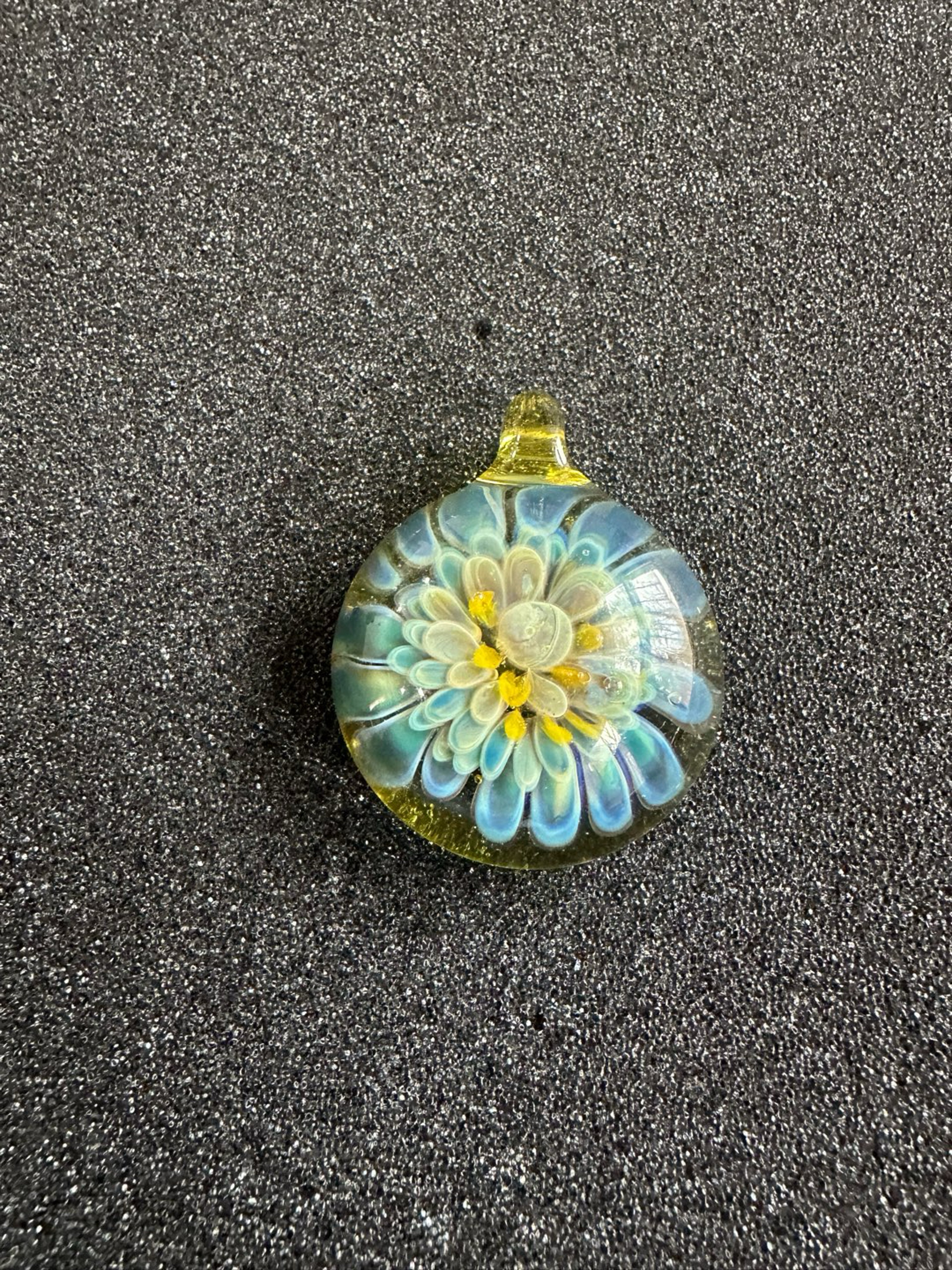 Preview pic of Yellow Opal Implosion Pendant