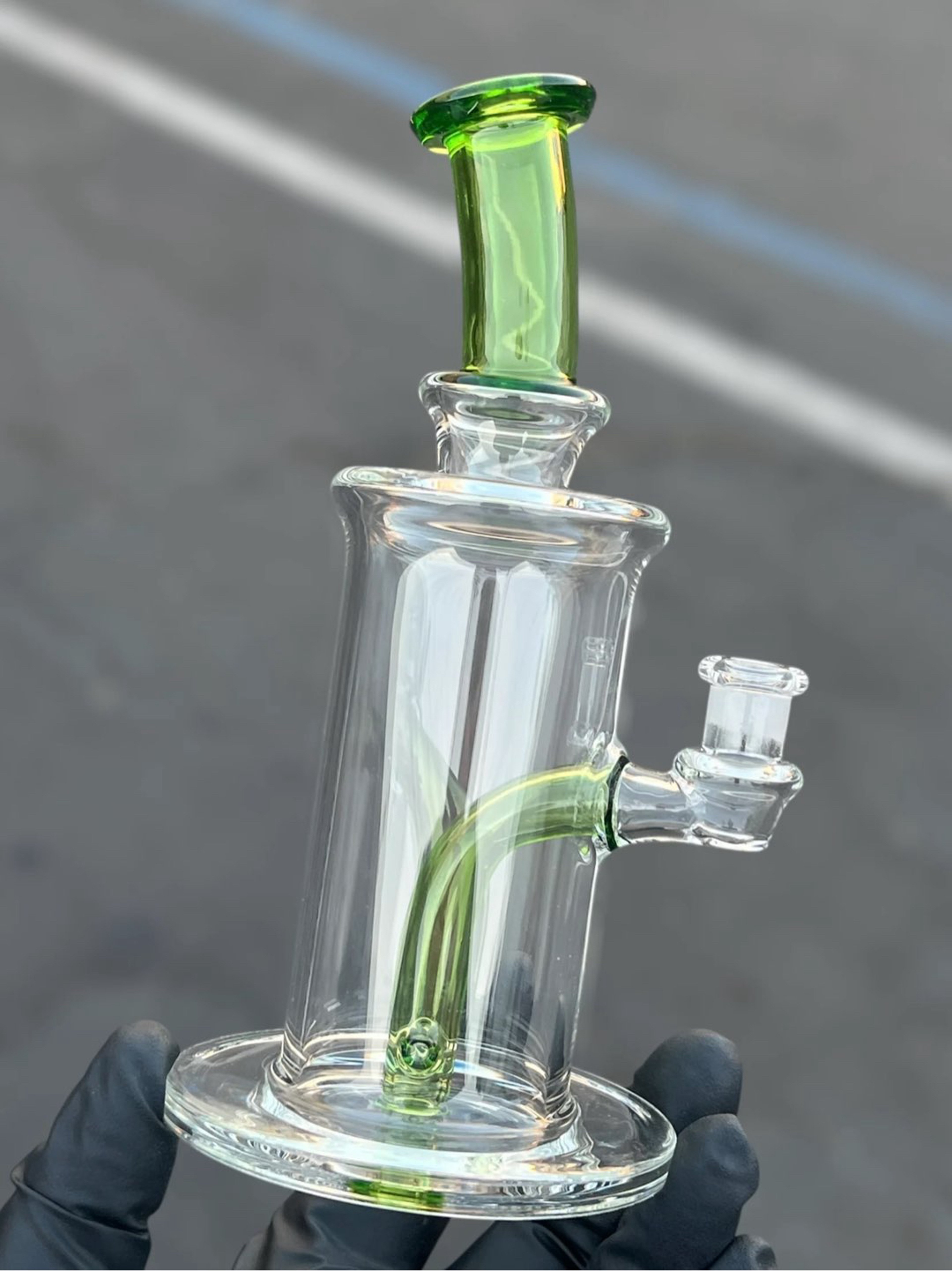 Clear/Green Banger Hanger by Bororegon image 0