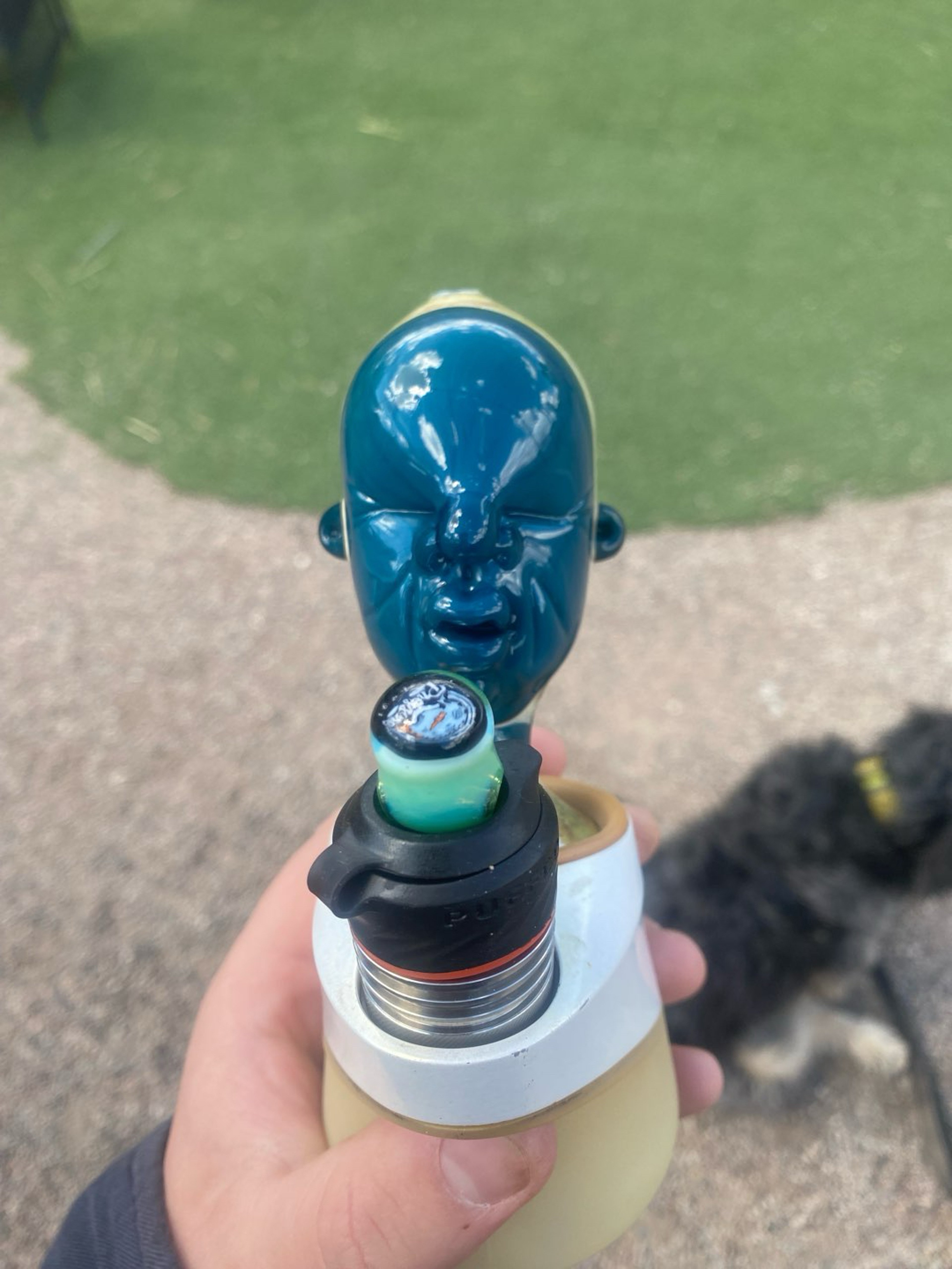 Preview pic of Blue man puffco top