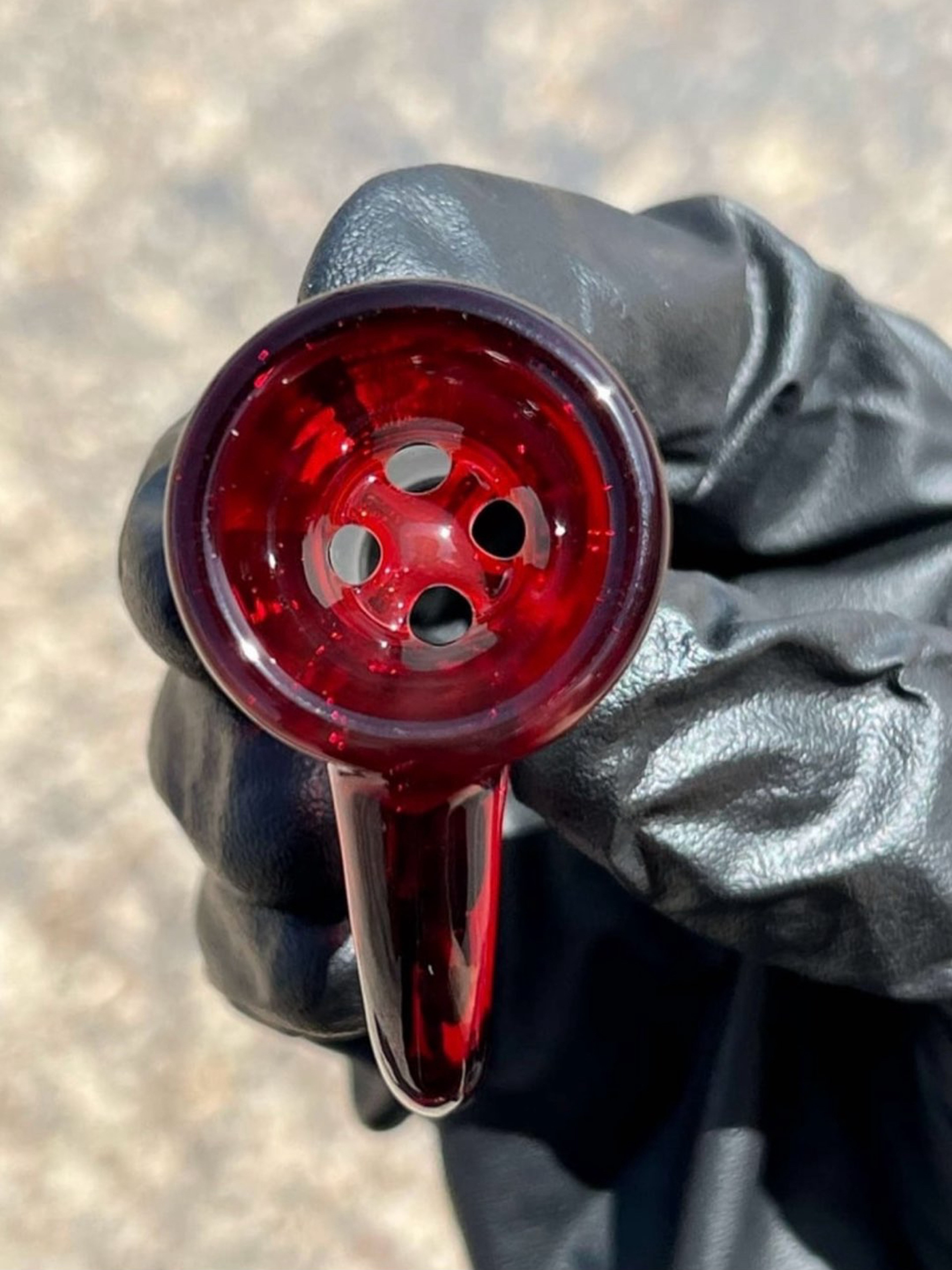 Preview pic of Welch Red Glass Slide 15
