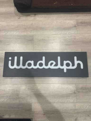 Preview pic of Illadelph light up Sign
