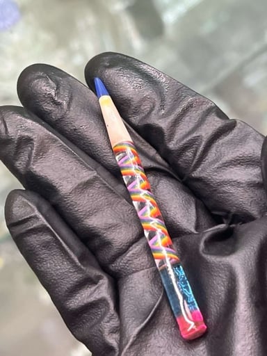 Preview pic of Sherbet Rainbow Spiral Pencil