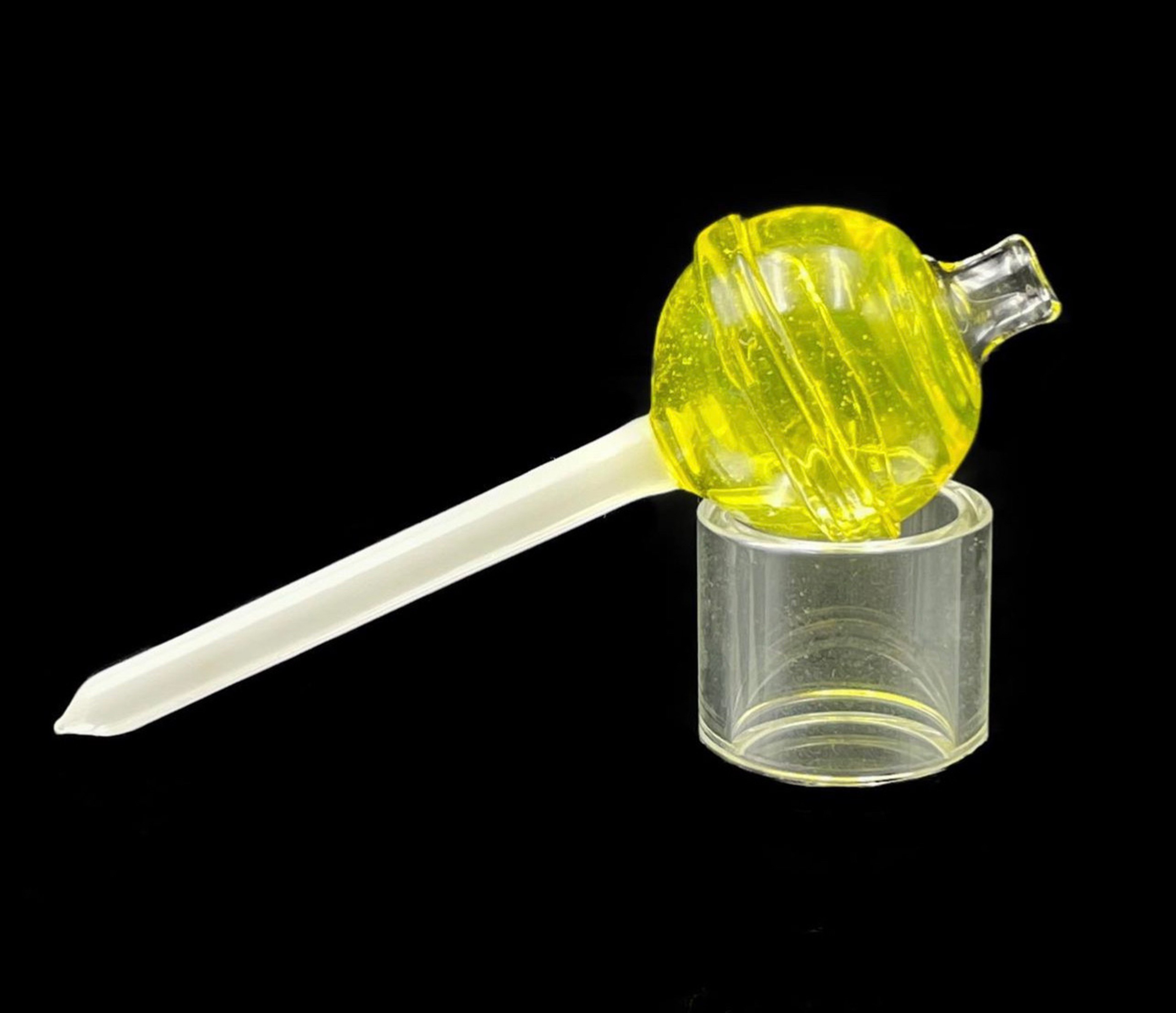 Preview pic of Emperial Glass Lollipop Dabber/Carb Cap