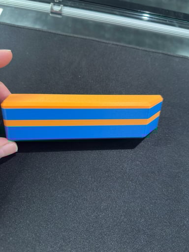 Preview pic of Puffco Pivot case blue/mandarin
