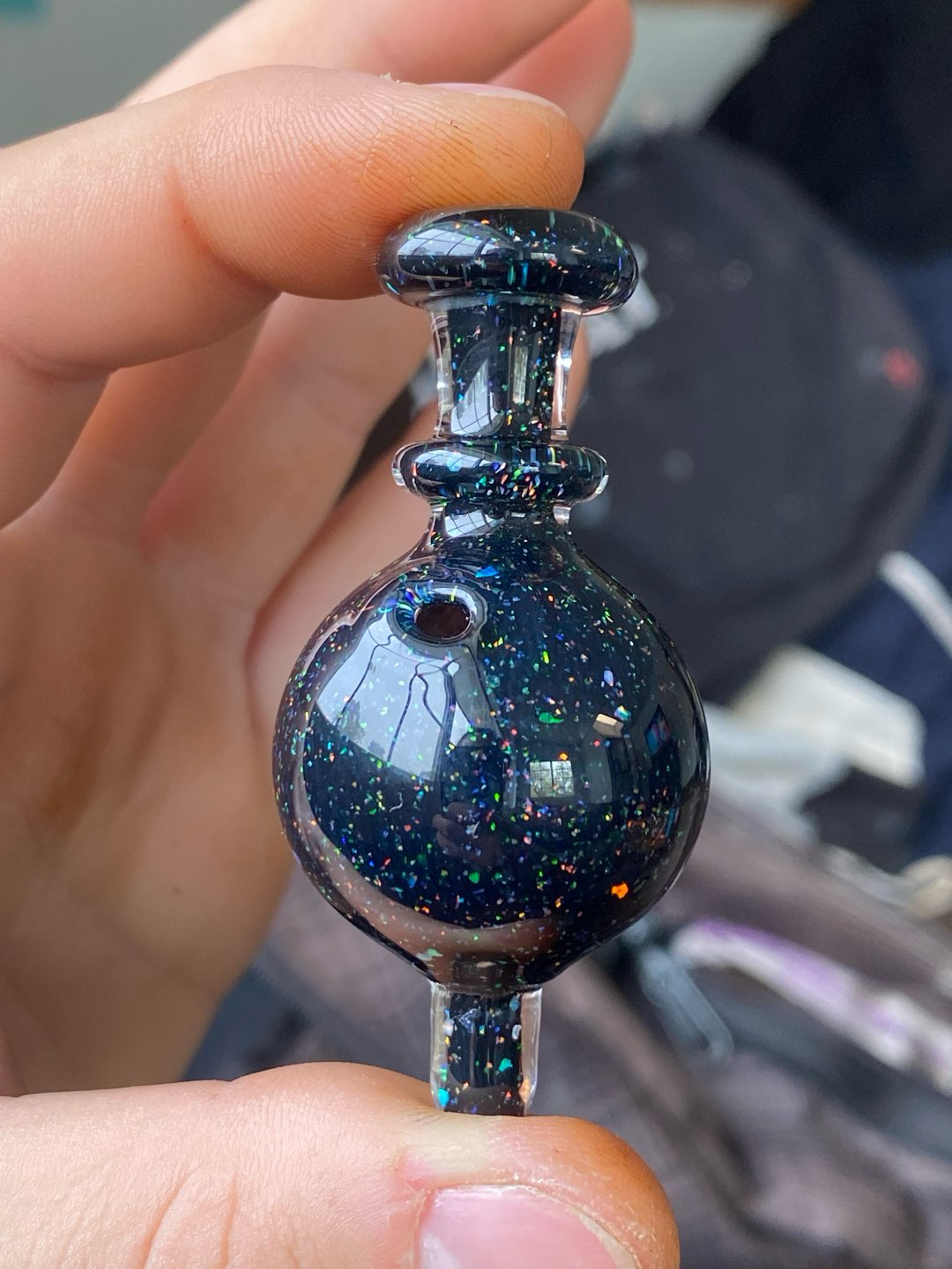 30mm crushes opal bubble cap (will trade for marbles) image 0
