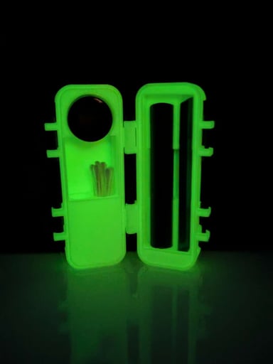 Preview pic of Glow In the Dark Mini Puffco Pivot and Hot Knife Case