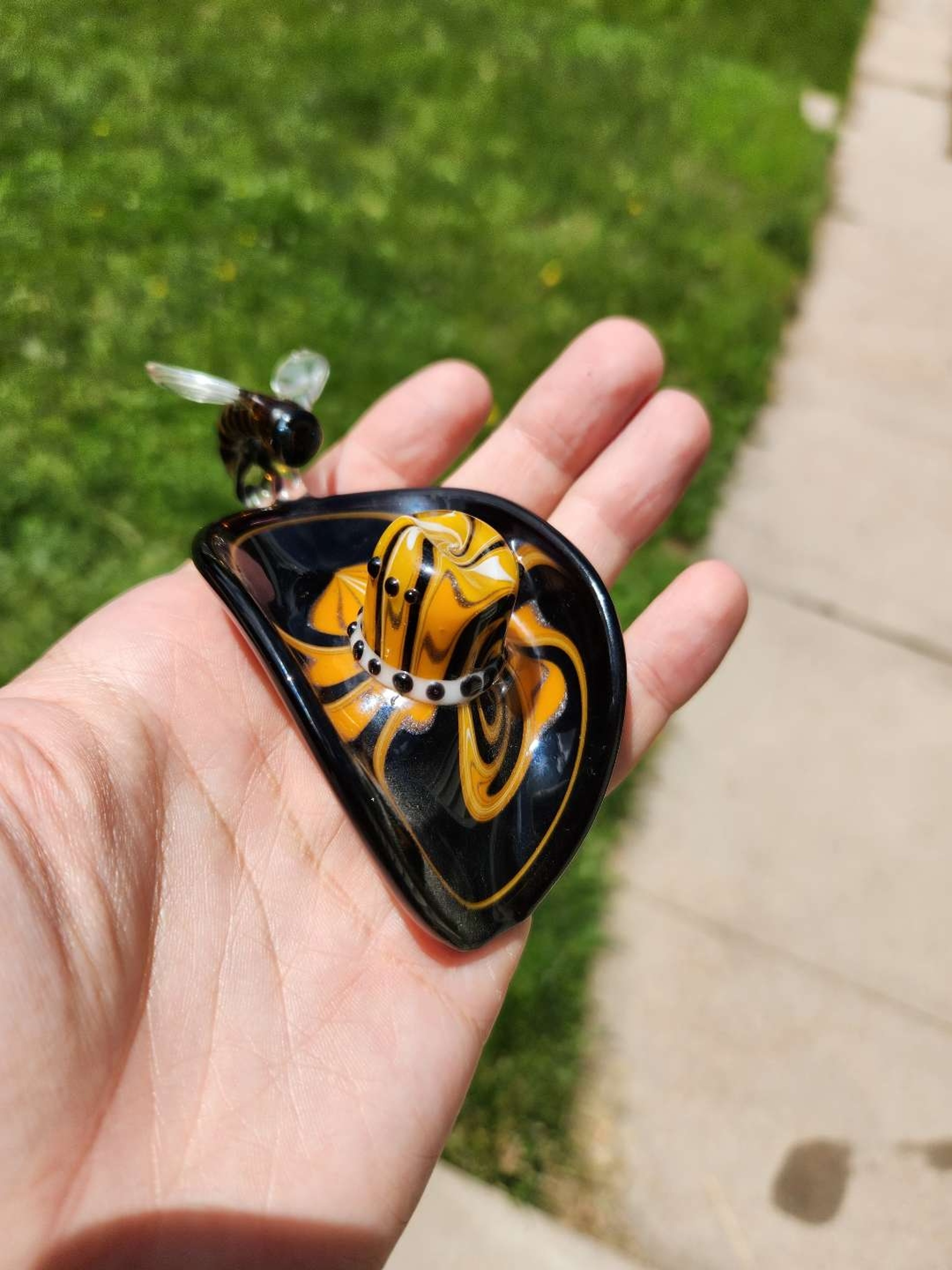Preview pic of Cowboy x Phil Siegel honeybee pendant