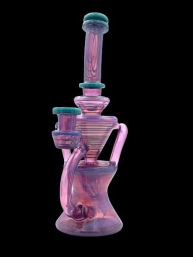 Preview pic of Captncronic Purple Lollipop Dual Uptake Recycler