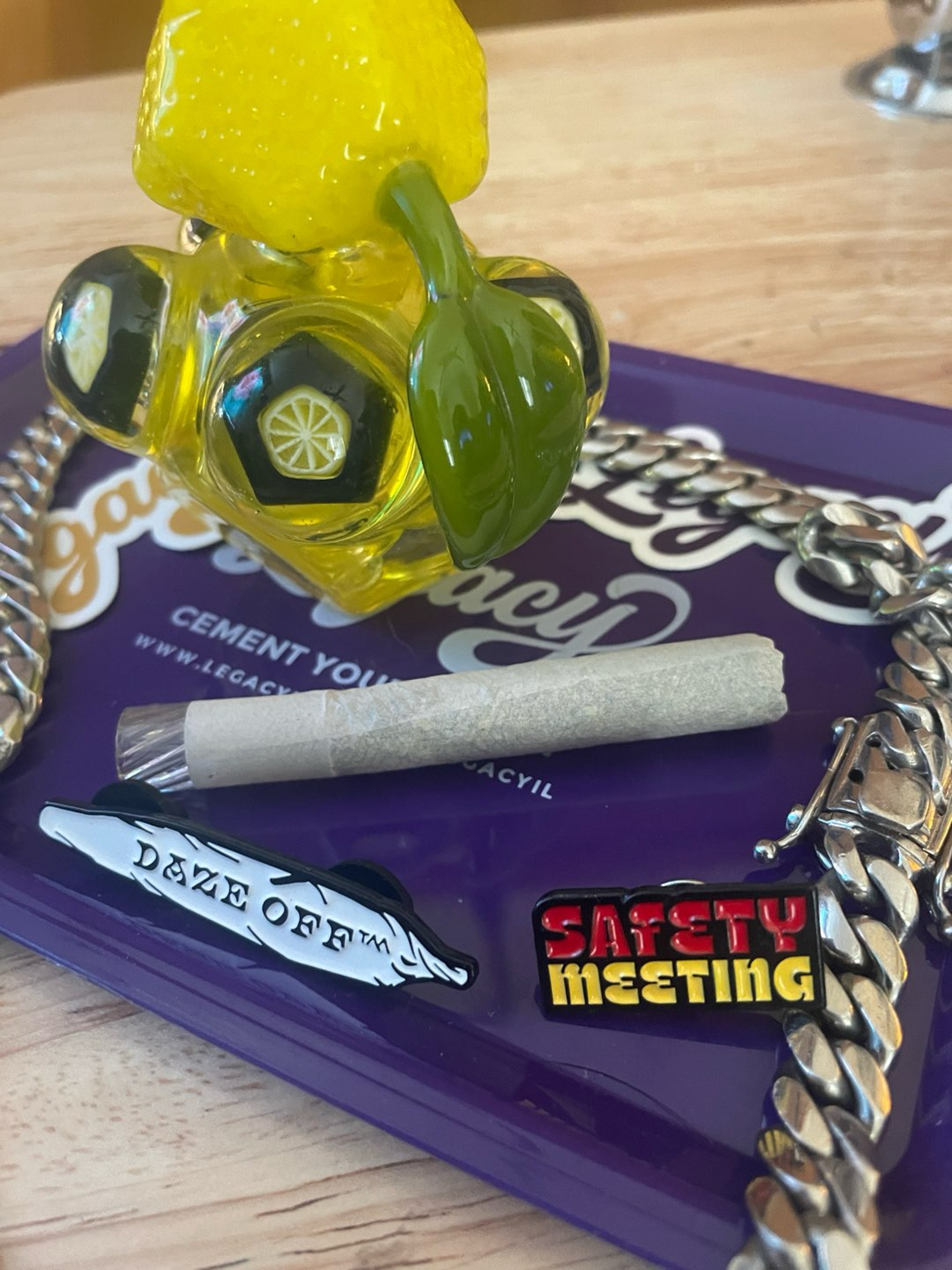 Preview pic of Kuhns glass x Lyons glass GeoTraveler