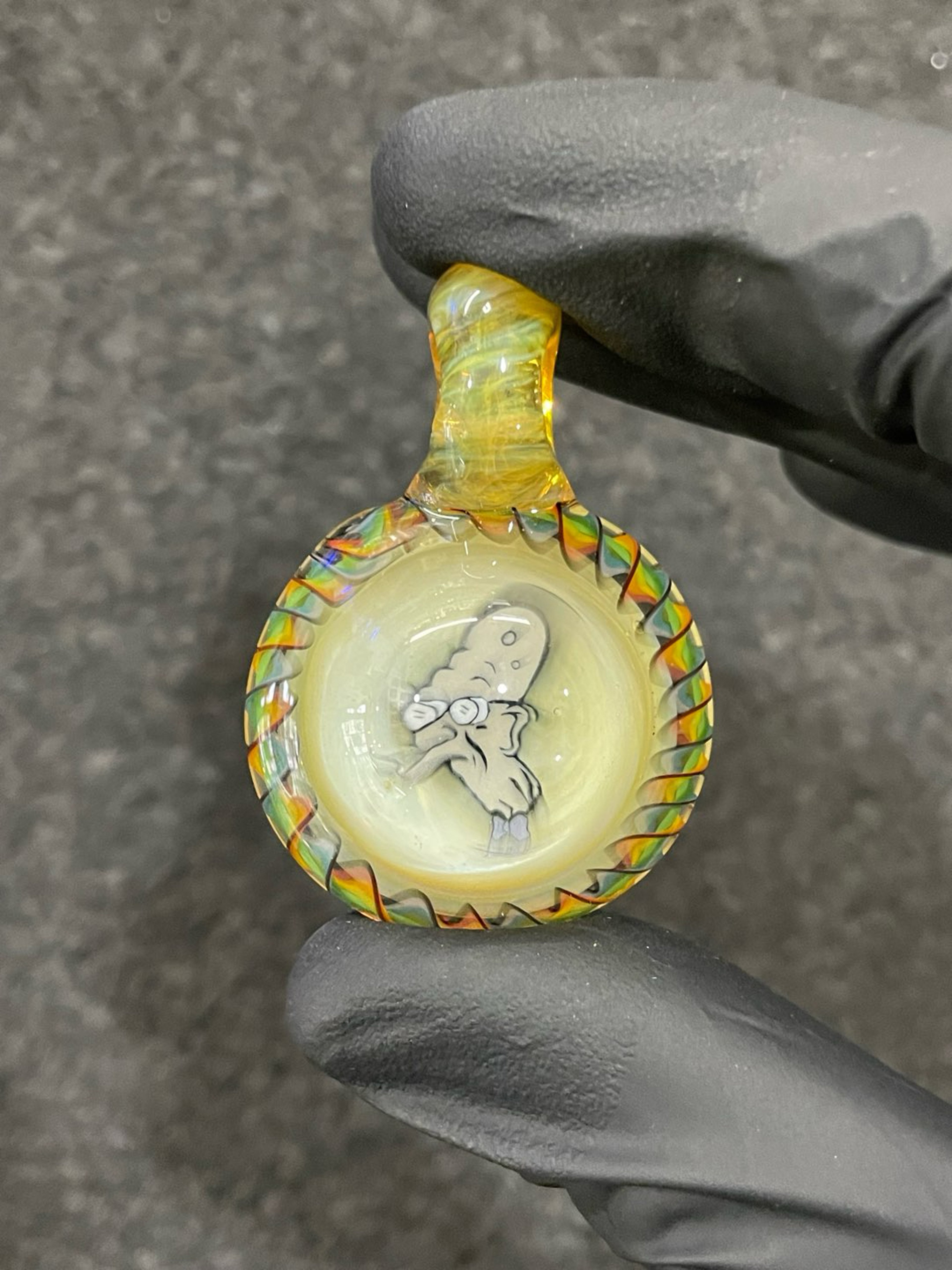 Preview pic of Willstar Glass Professor Farnsworth Millie Pendant