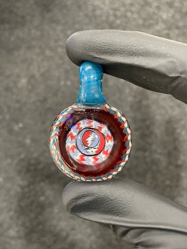 Preview pic of Willstar Glass Dead Steelie Millie Pendant