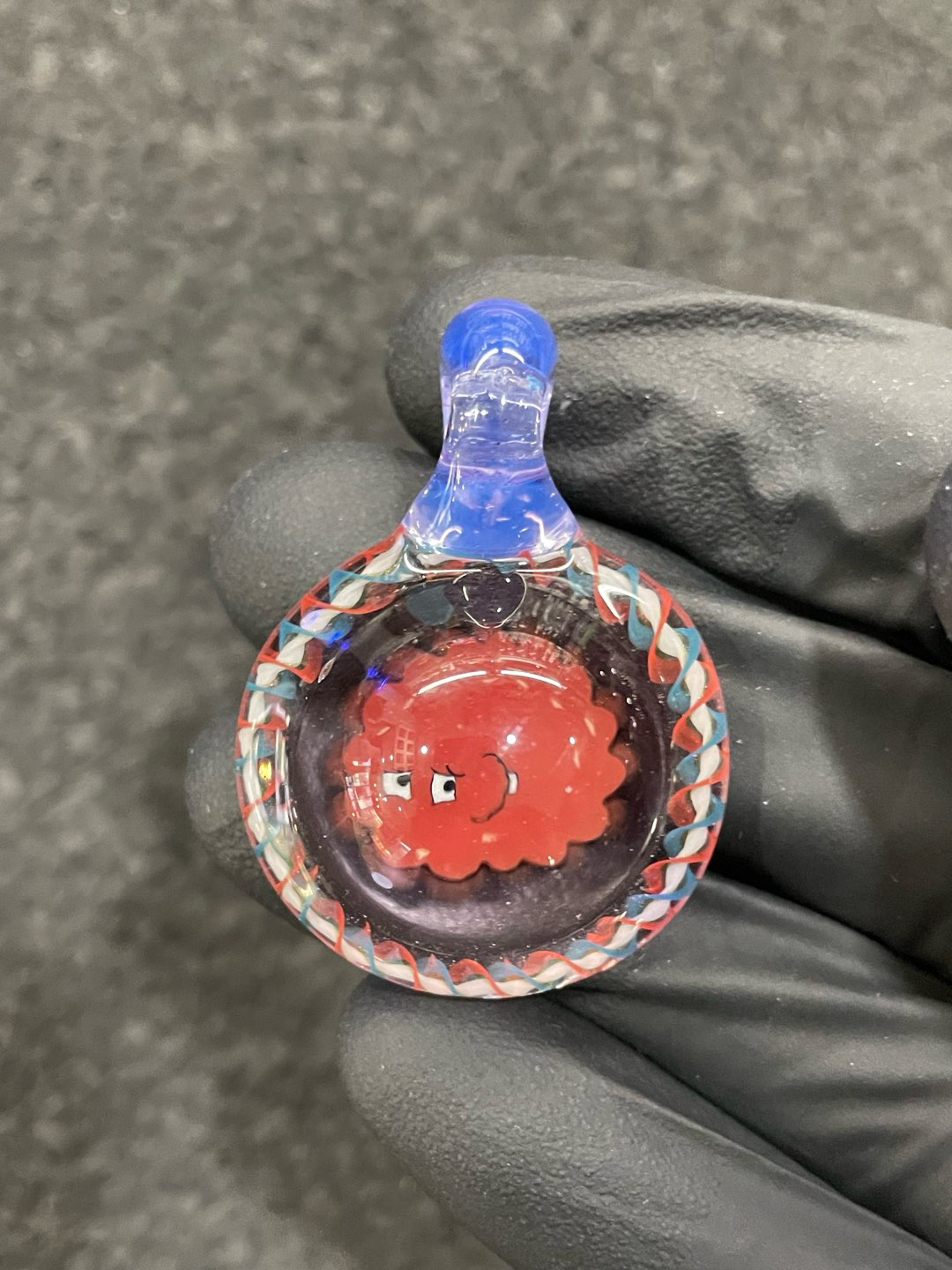 Preview pic of Willstar Glass Meatball Millie Pendant