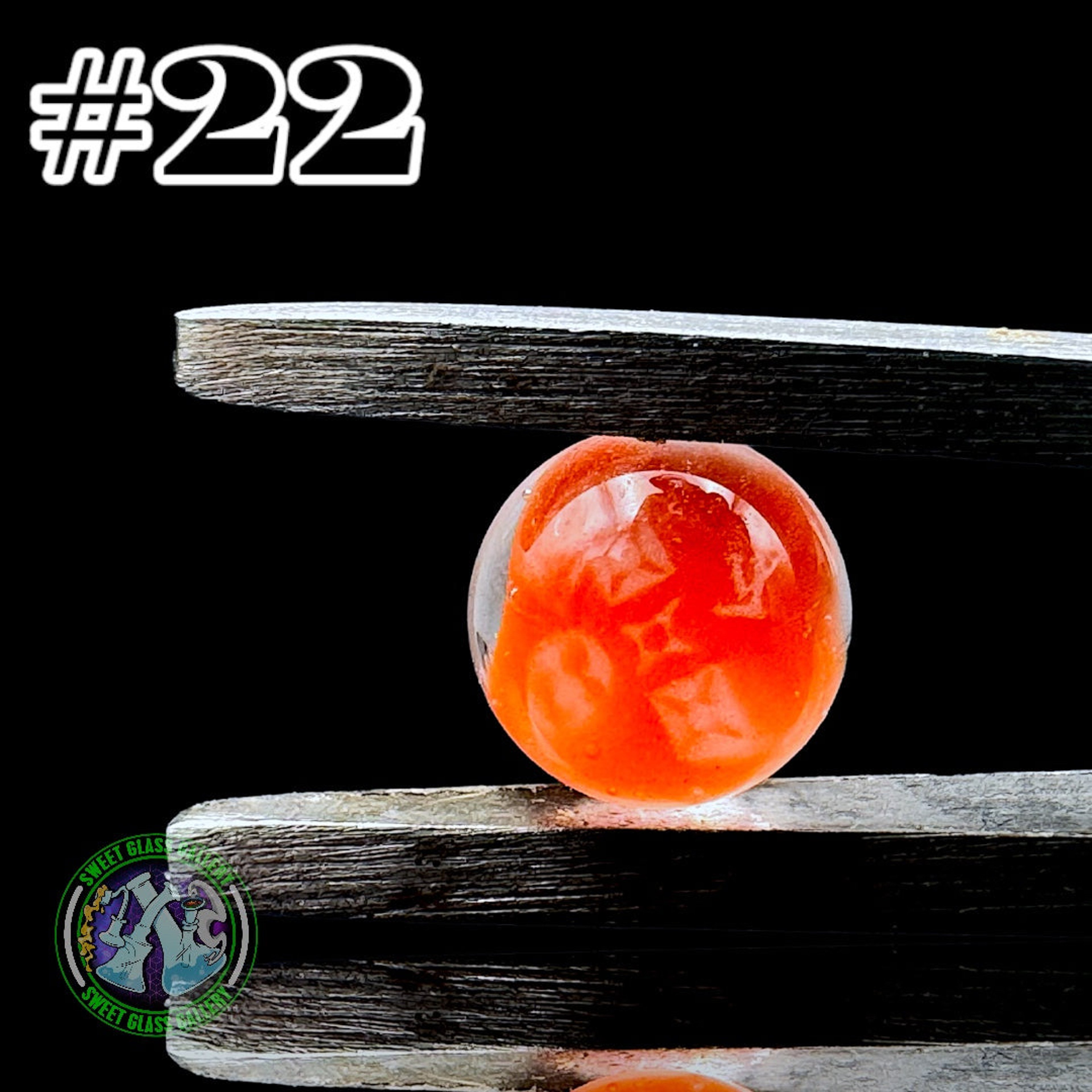 Preview pic of Steve H Glass - Terp Pearl #22 - Milli 6mm (LV)