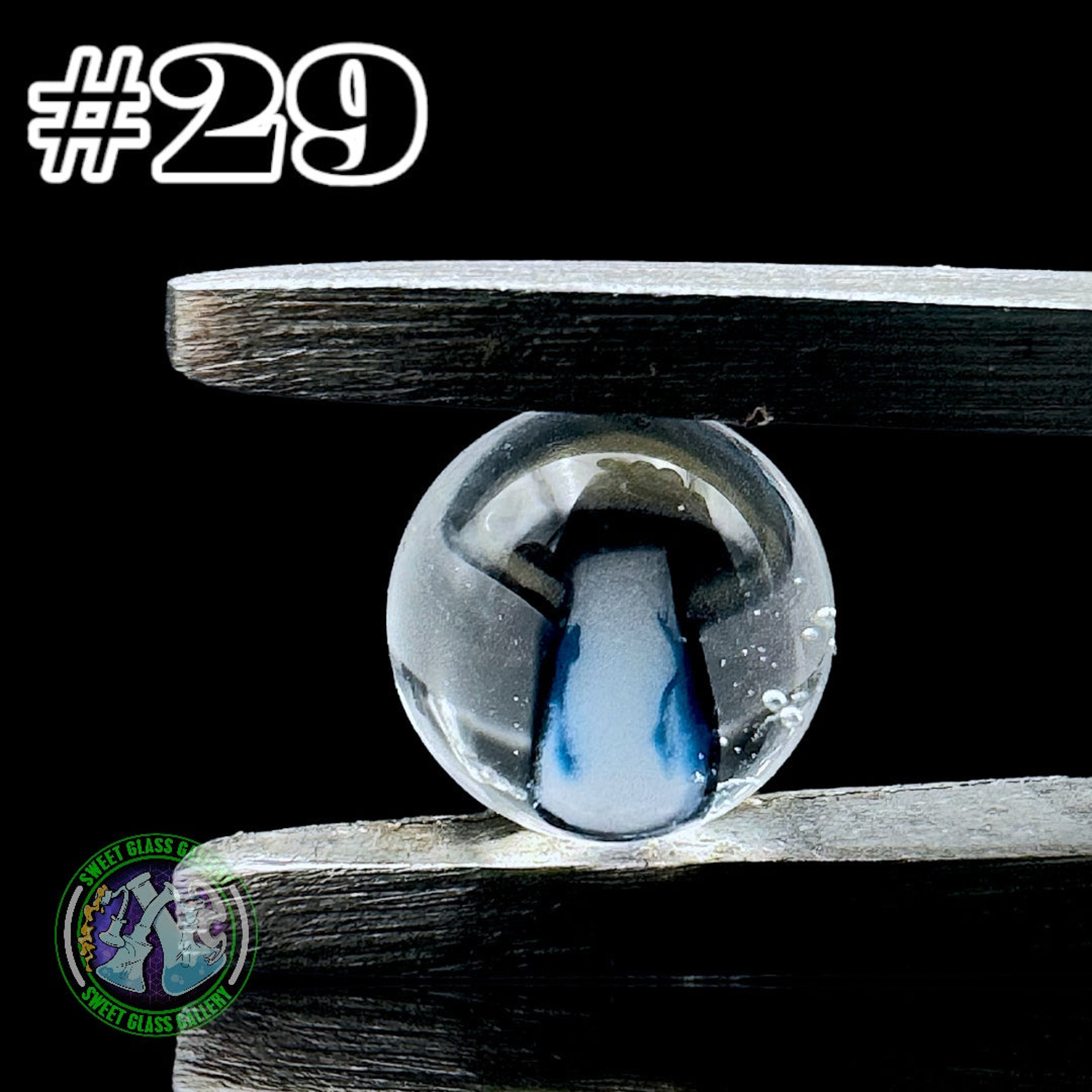 Preview pic of Steve H Glass - Terp Pearl #29 - Milli 6mm (Mushroom)