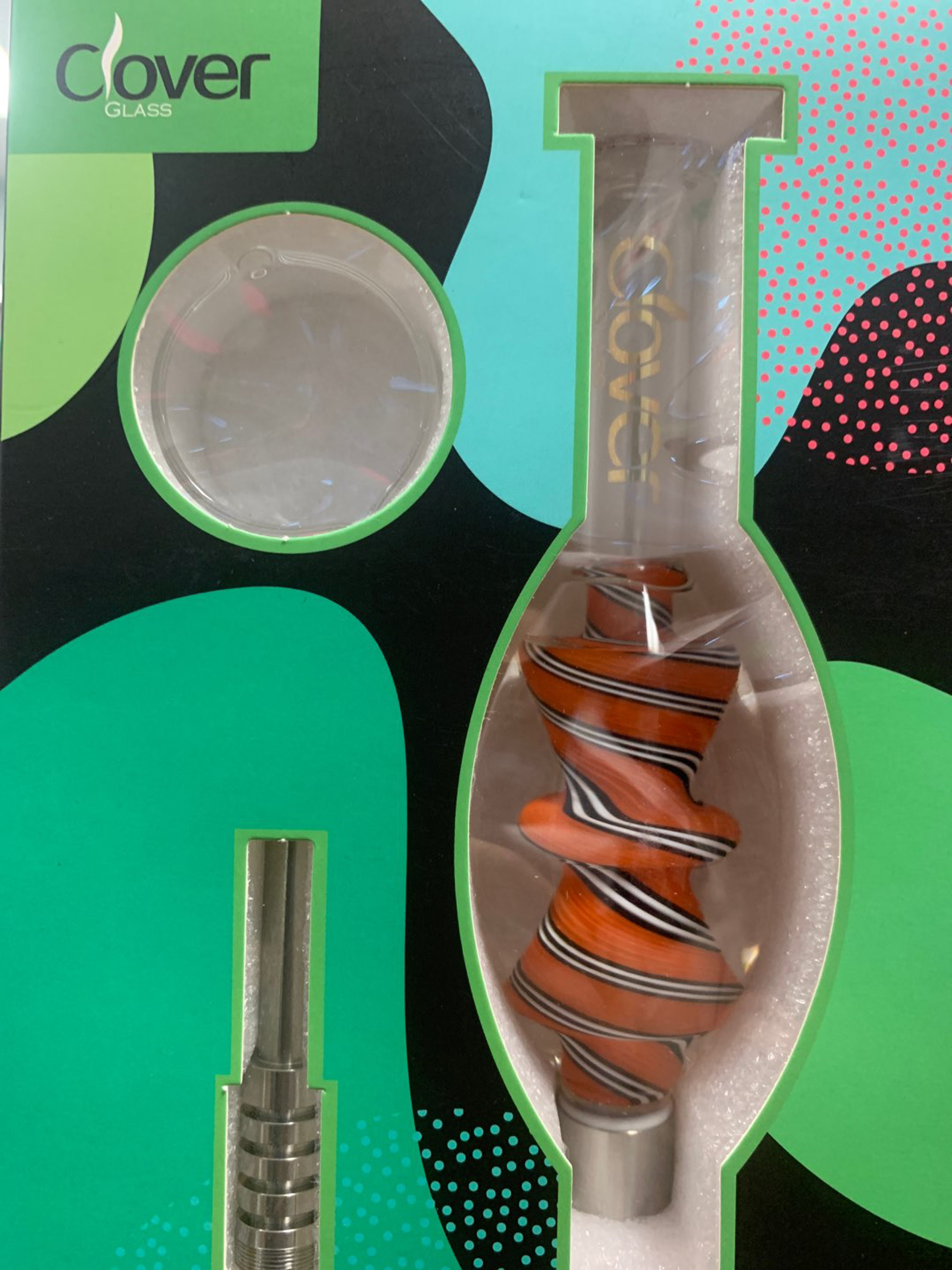 Preview pic of Clover Glass Glycerin Nectar Collector
