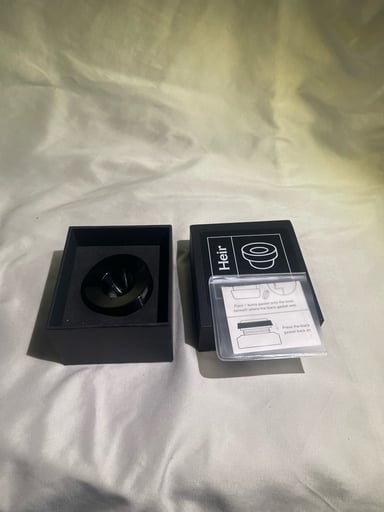 Preview pic of Heir smoke, 1 hole bowl with cover, large