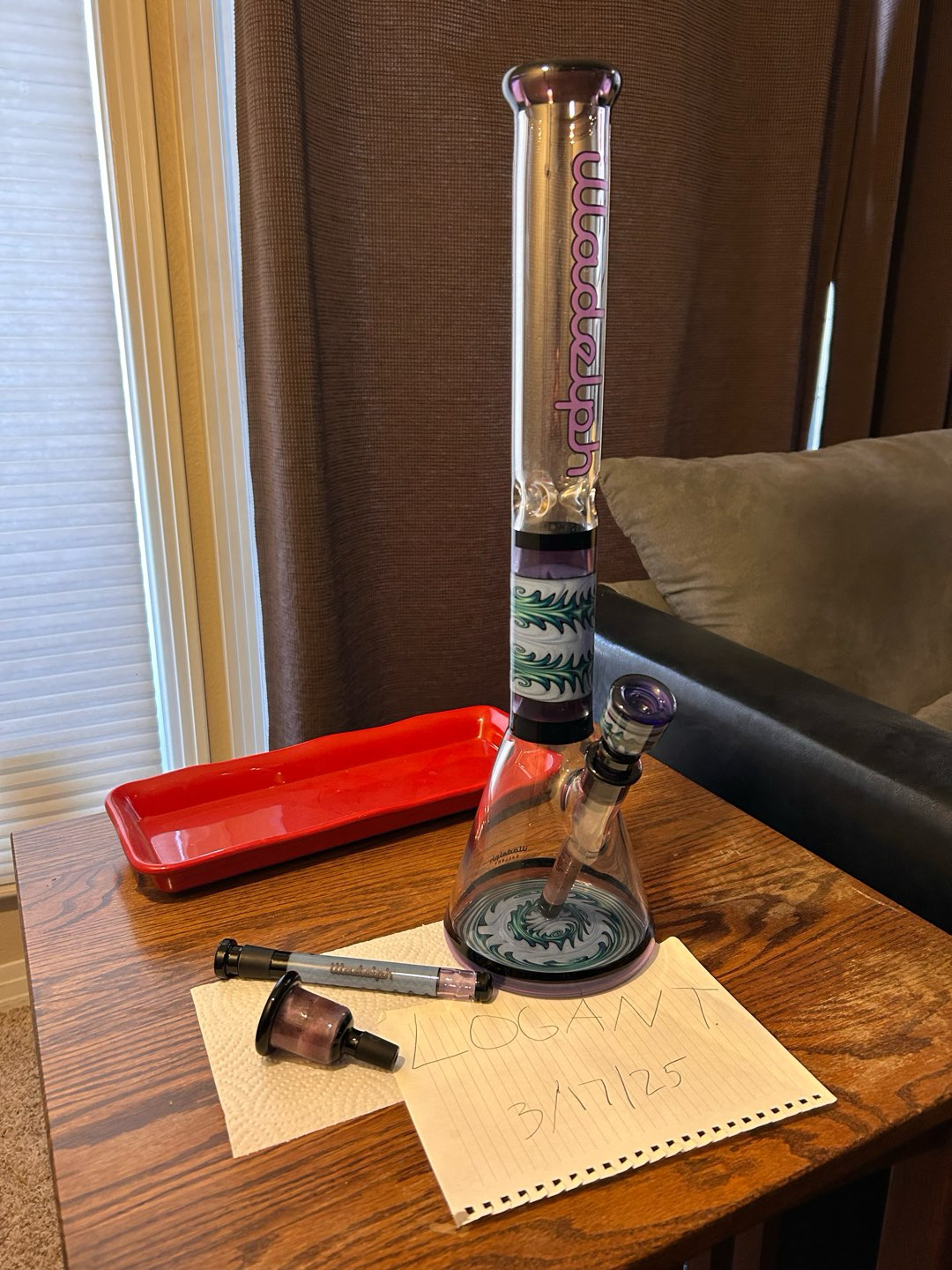 CFL Blurple Worked Beaker image 0