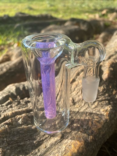 Preview pic of Ash catcher bowl 14mm-90 degree pink slime