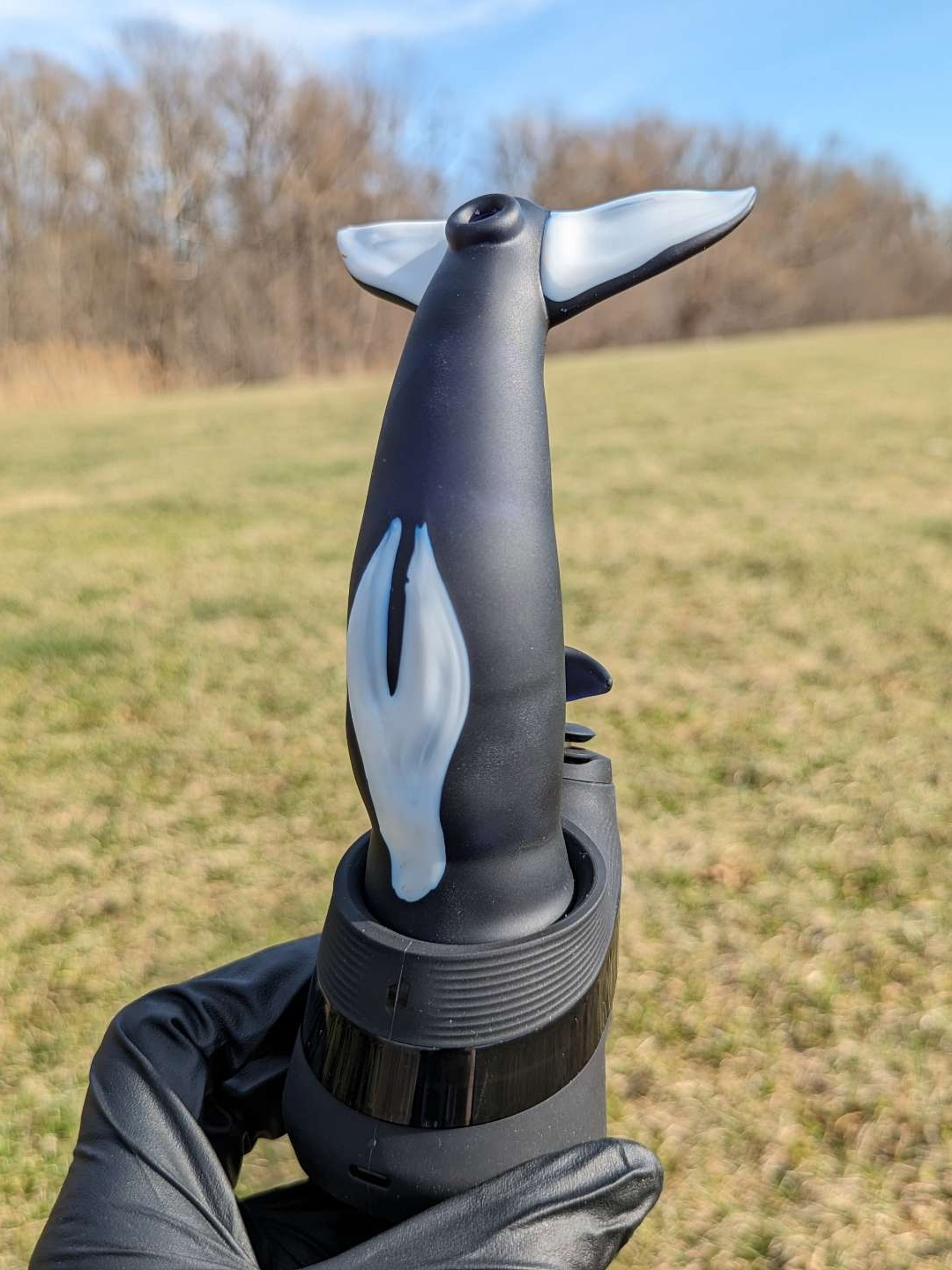 Preview pic of Mako Glass Killer Whale Puffco Peak Glass