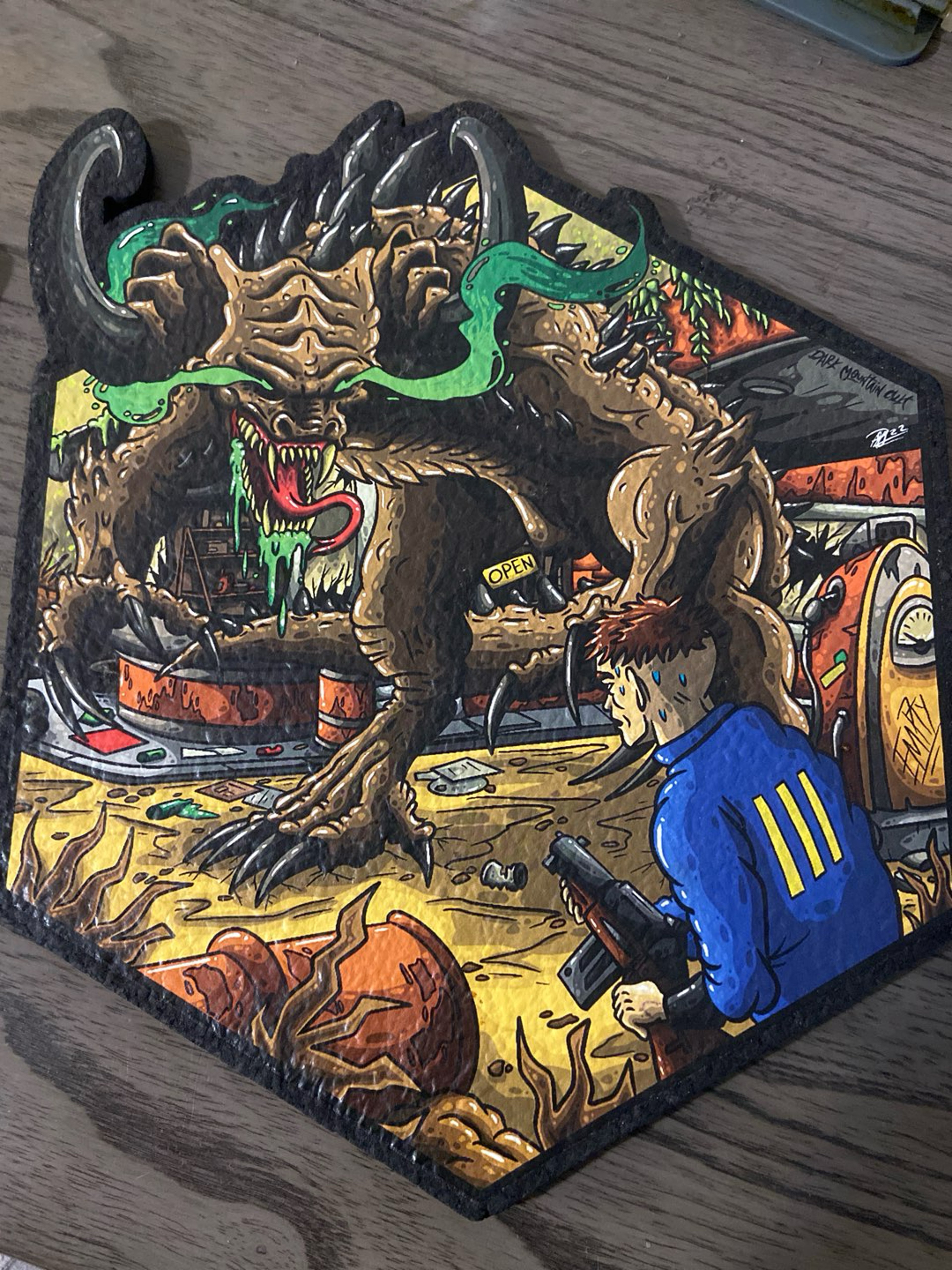 Preview pic of Dark mountain cult moodmat