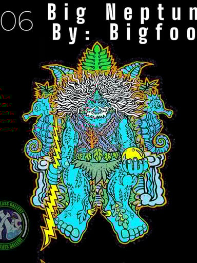 Preview pic of Moodmats - Dab Mat #106 - Big Neptune By: Bigfoot