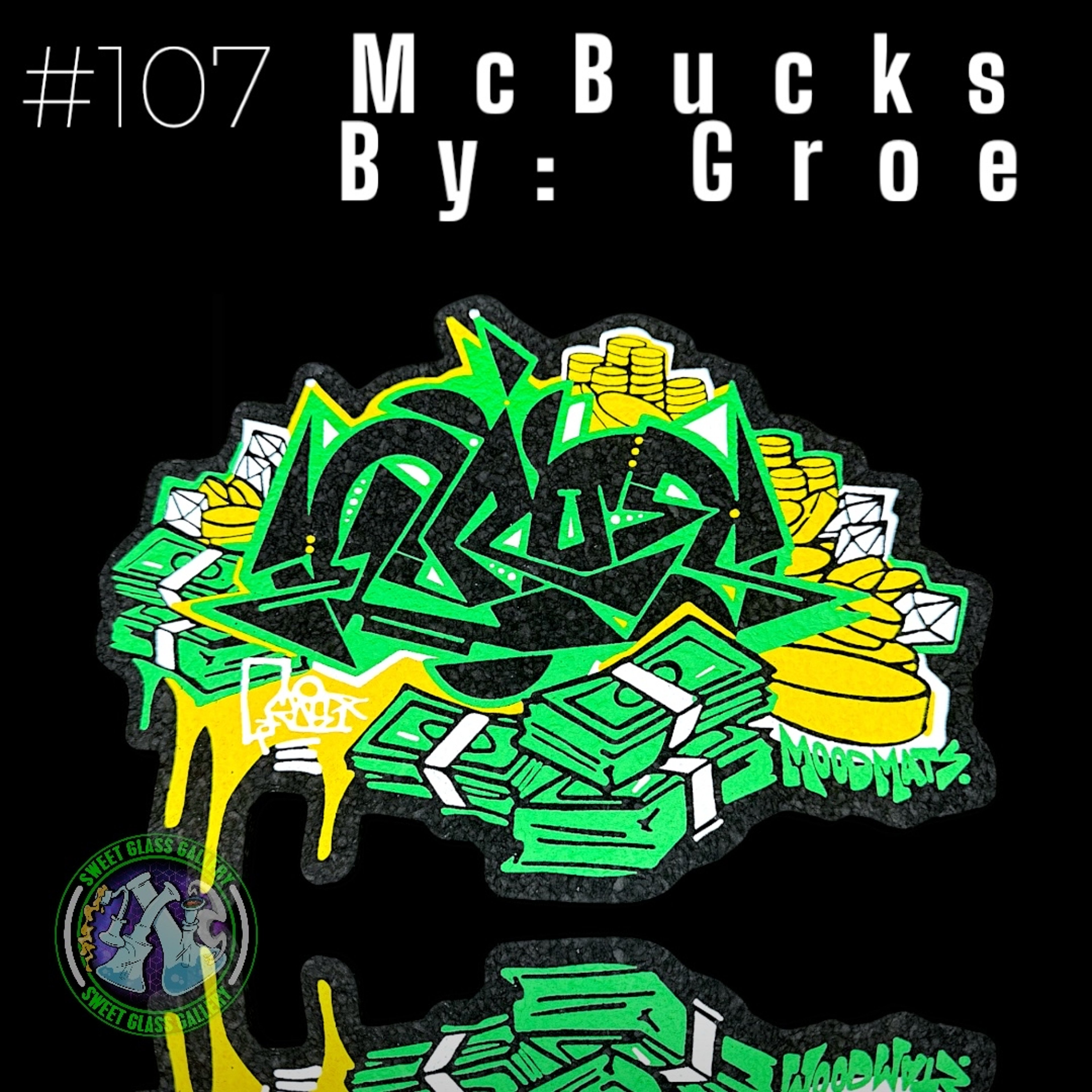 Preview pic of Moodmats - Dab Mat #107 - McBucks By: Groe