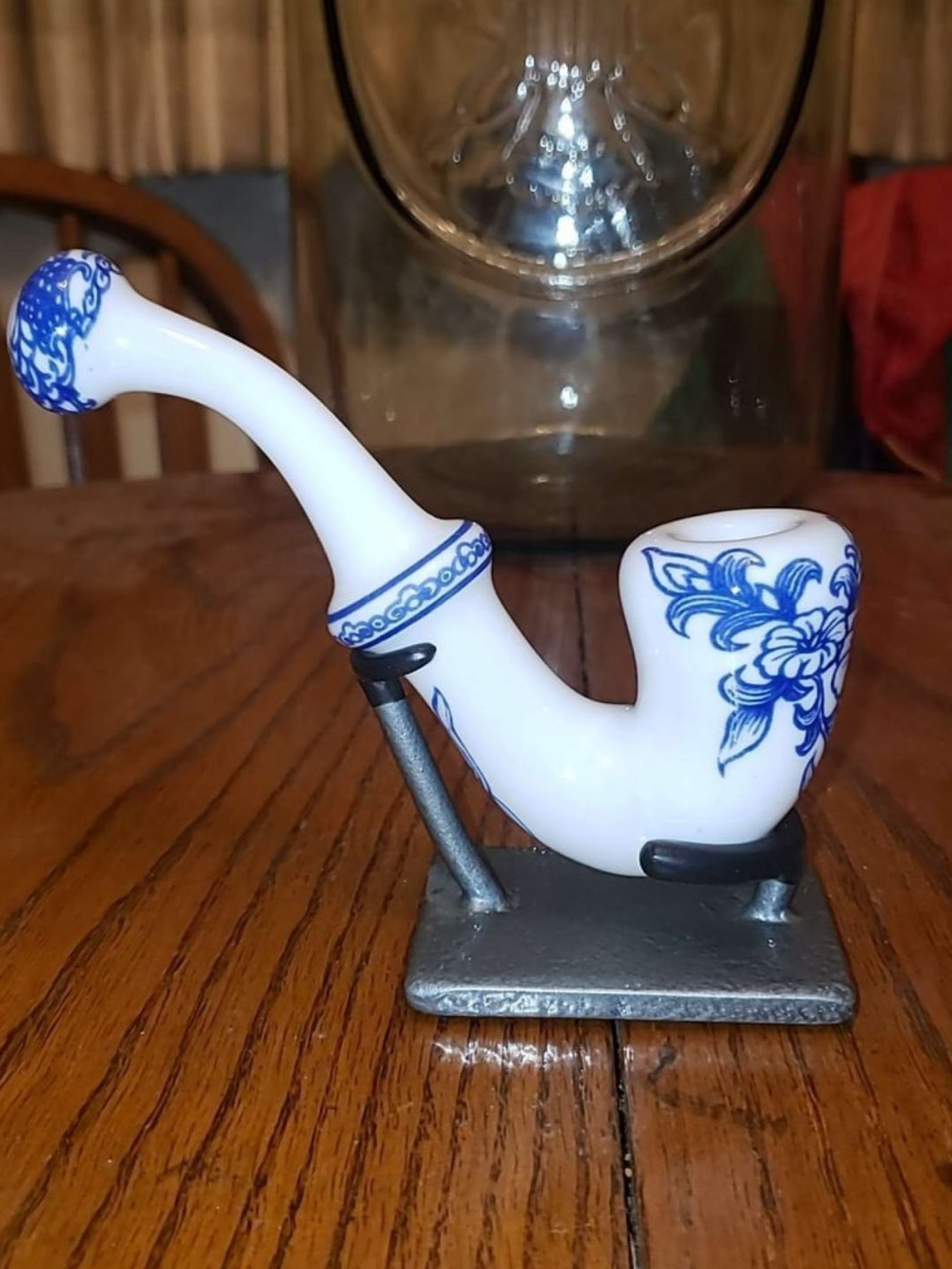 Preview pic of Kurt B Chinoiserie Sherlock with stand