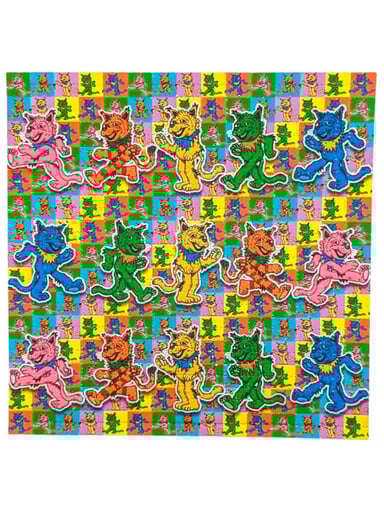 Preview pic of Vincent Gordon “Marching Cats” Blotter Print