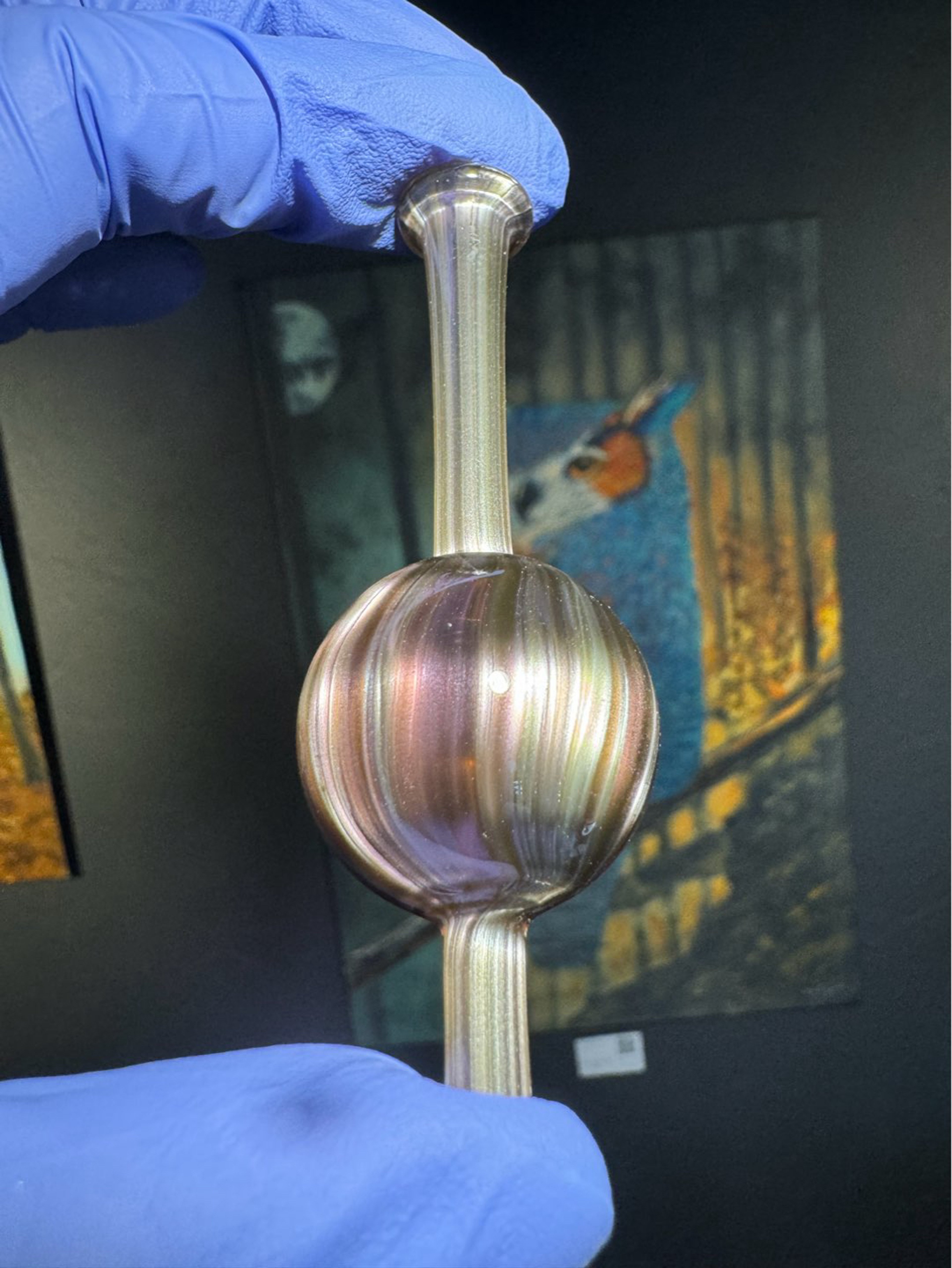 Preview pic of Silver/Purple Mark Andrews Bubble Cap