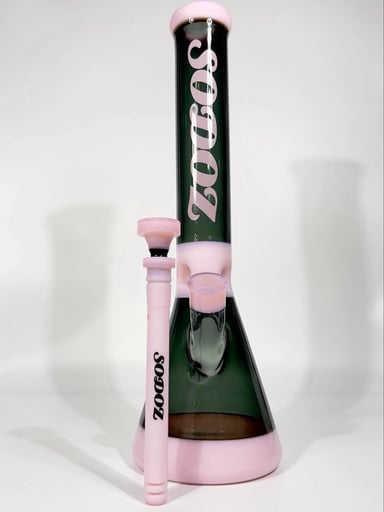 Preview pic of 18” Milky Pink/Black