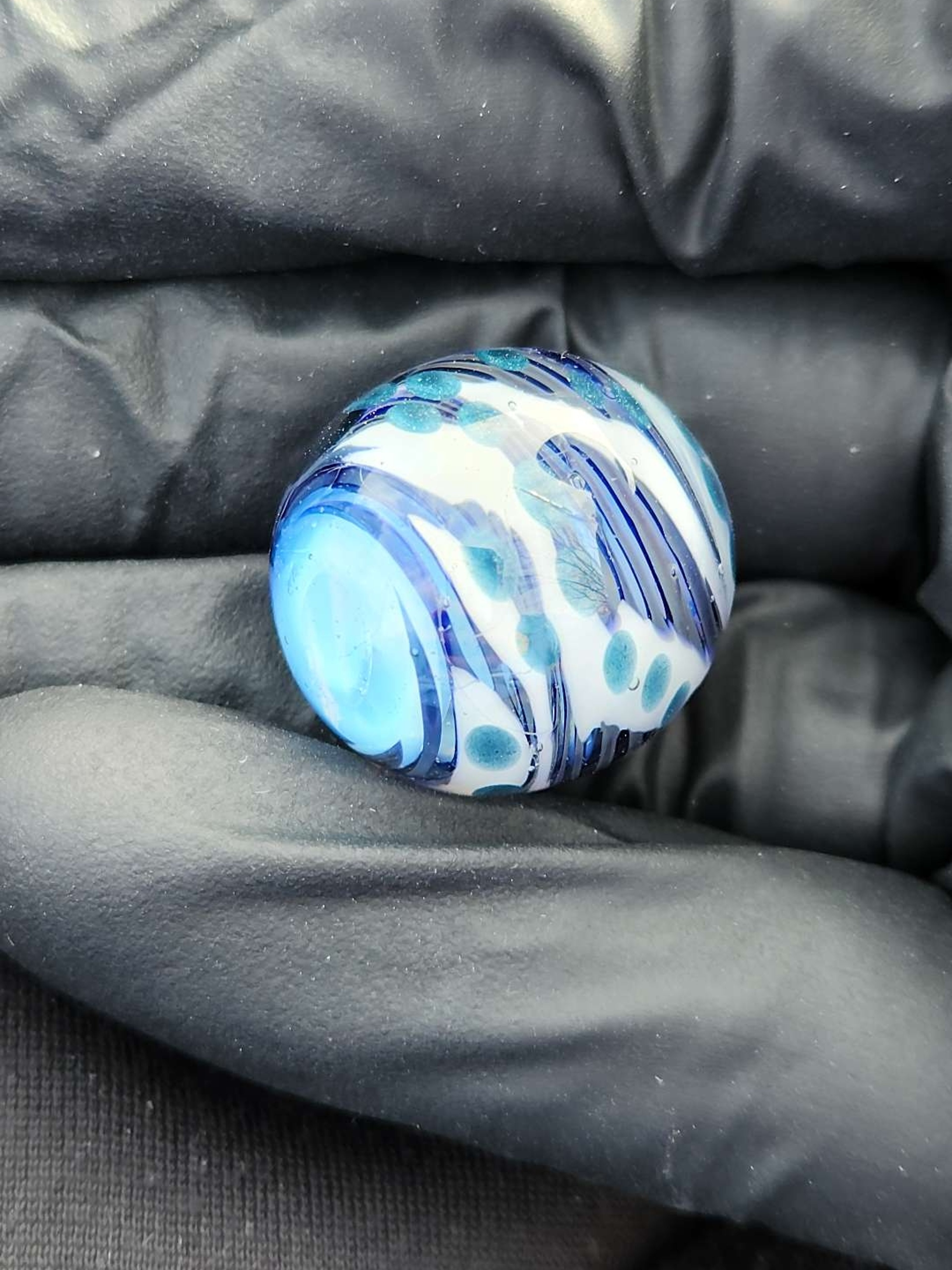 Preview pic of Quartz Banger Marble / Carb Cap hand blown
