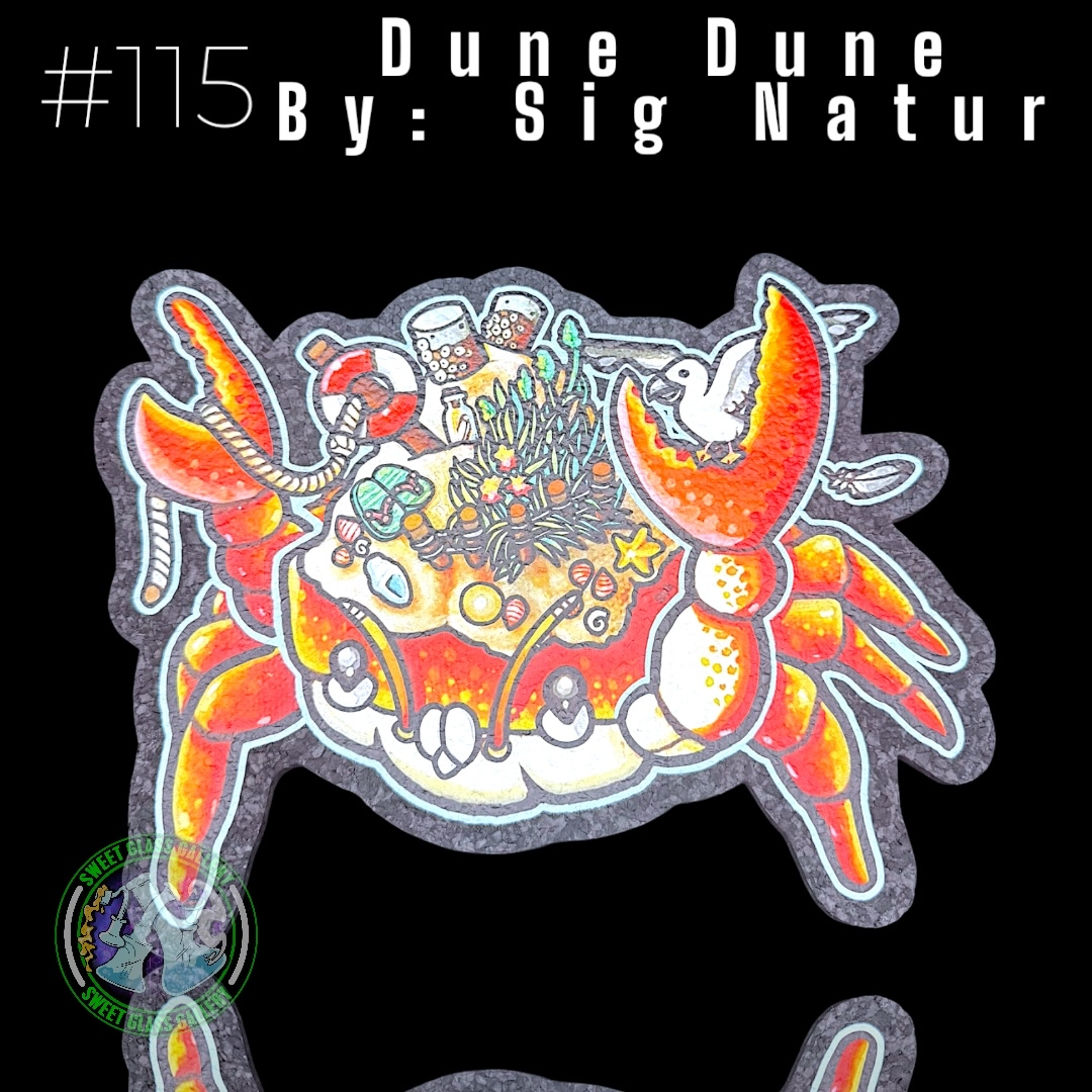 Preview pic of Moodmats - Dab Mat #115 - Dune Dune By: Sig Natur