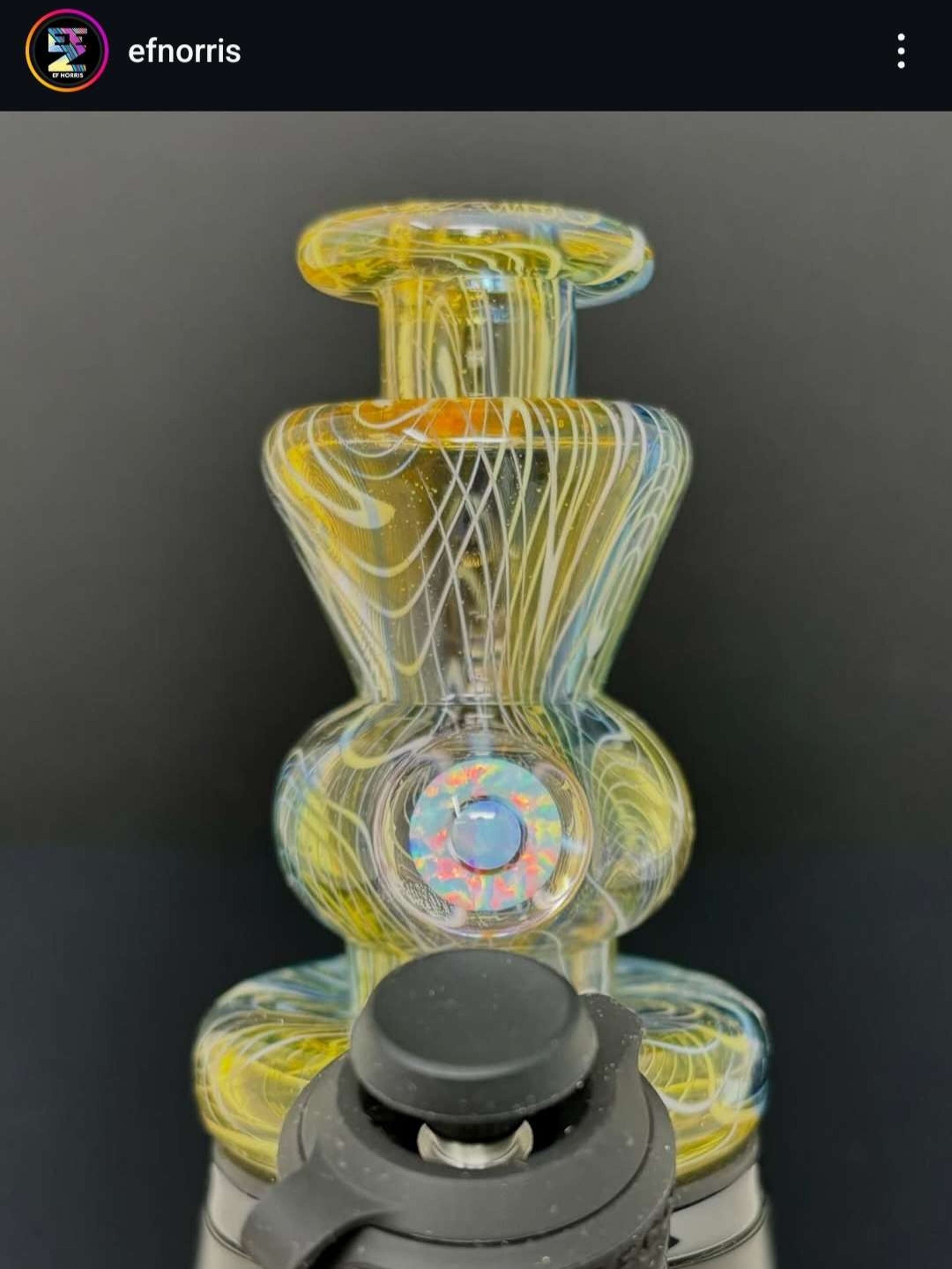 Preview pic of SIGNED AND DATED 2024 EF NORRIS WORKED CHAOS RETTI DRY PEAK TOP