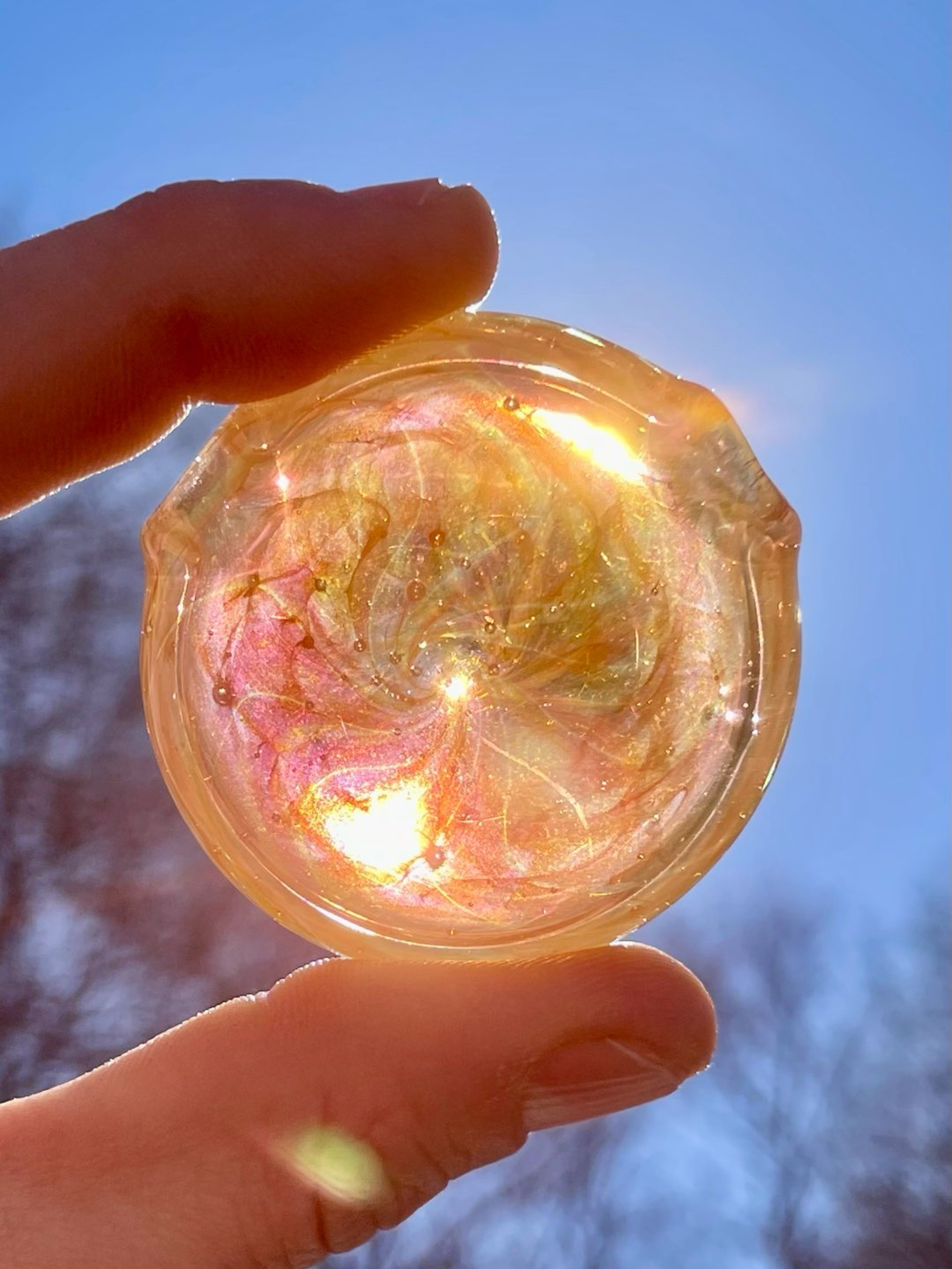 Preview pic of Kdf glass pendant UV