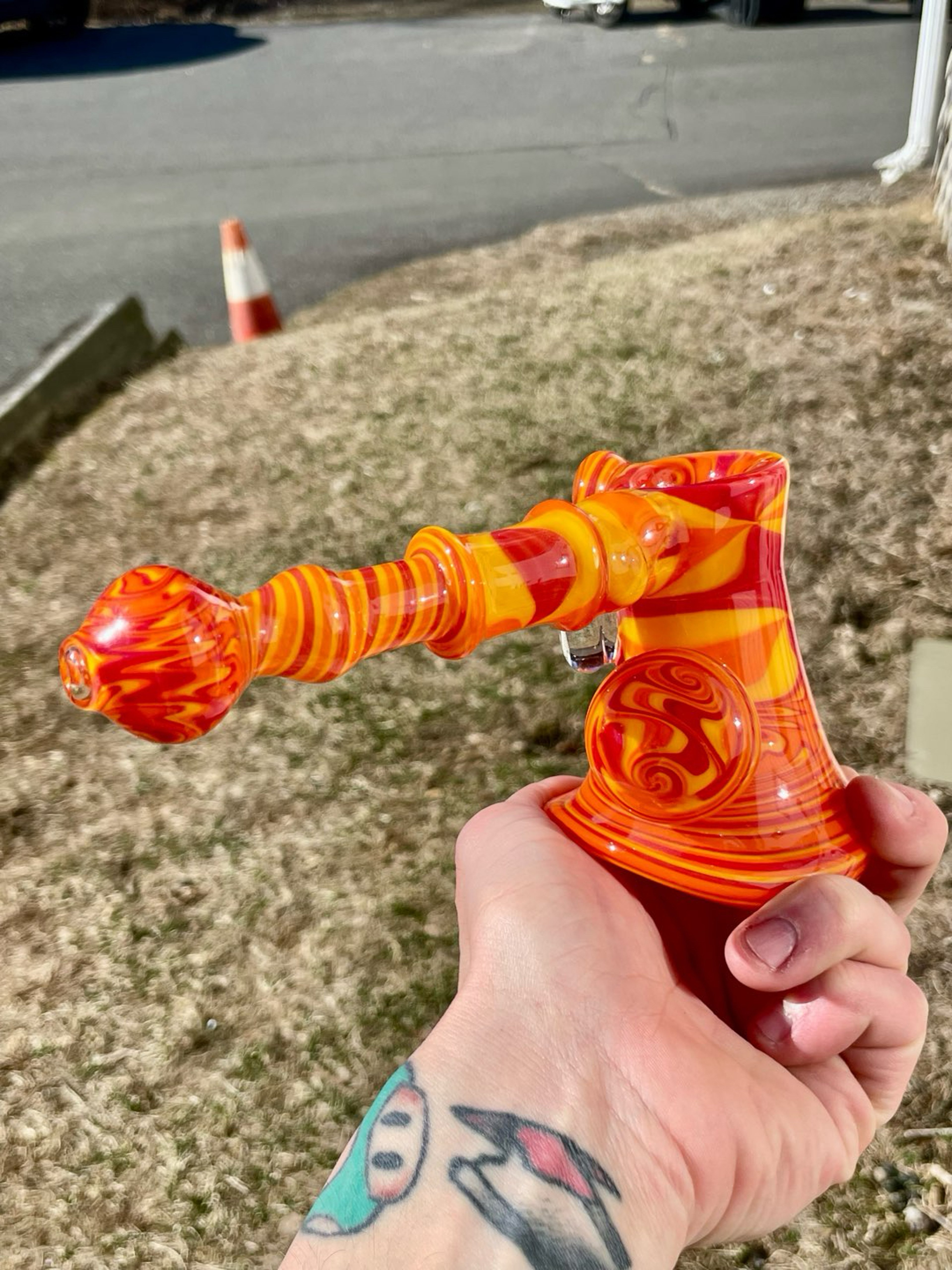 Preview pic of Mr_twitch huge wig wag hammer + matching chillum