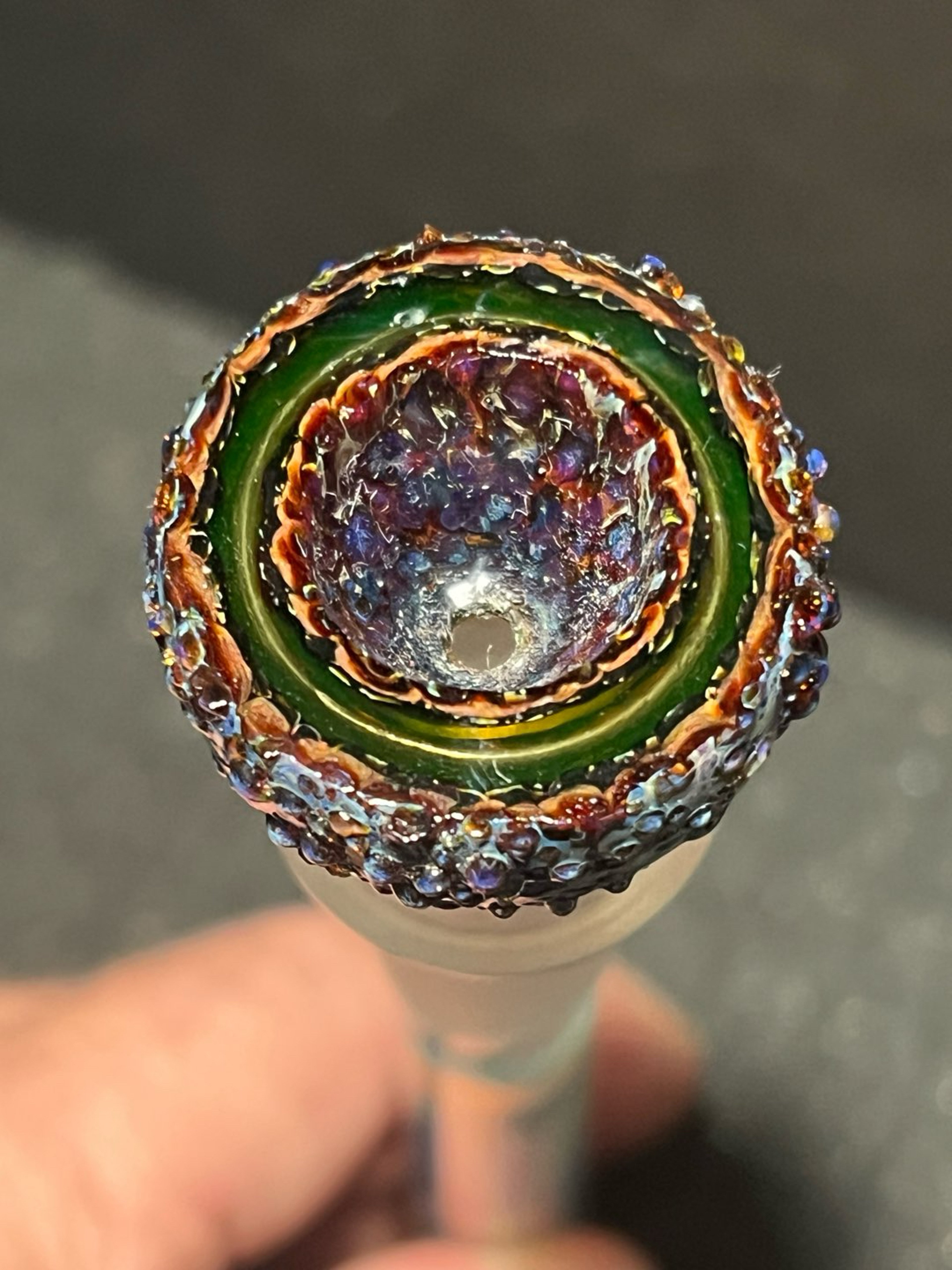Preview pic of Buko geode slide 14mm UV single hole