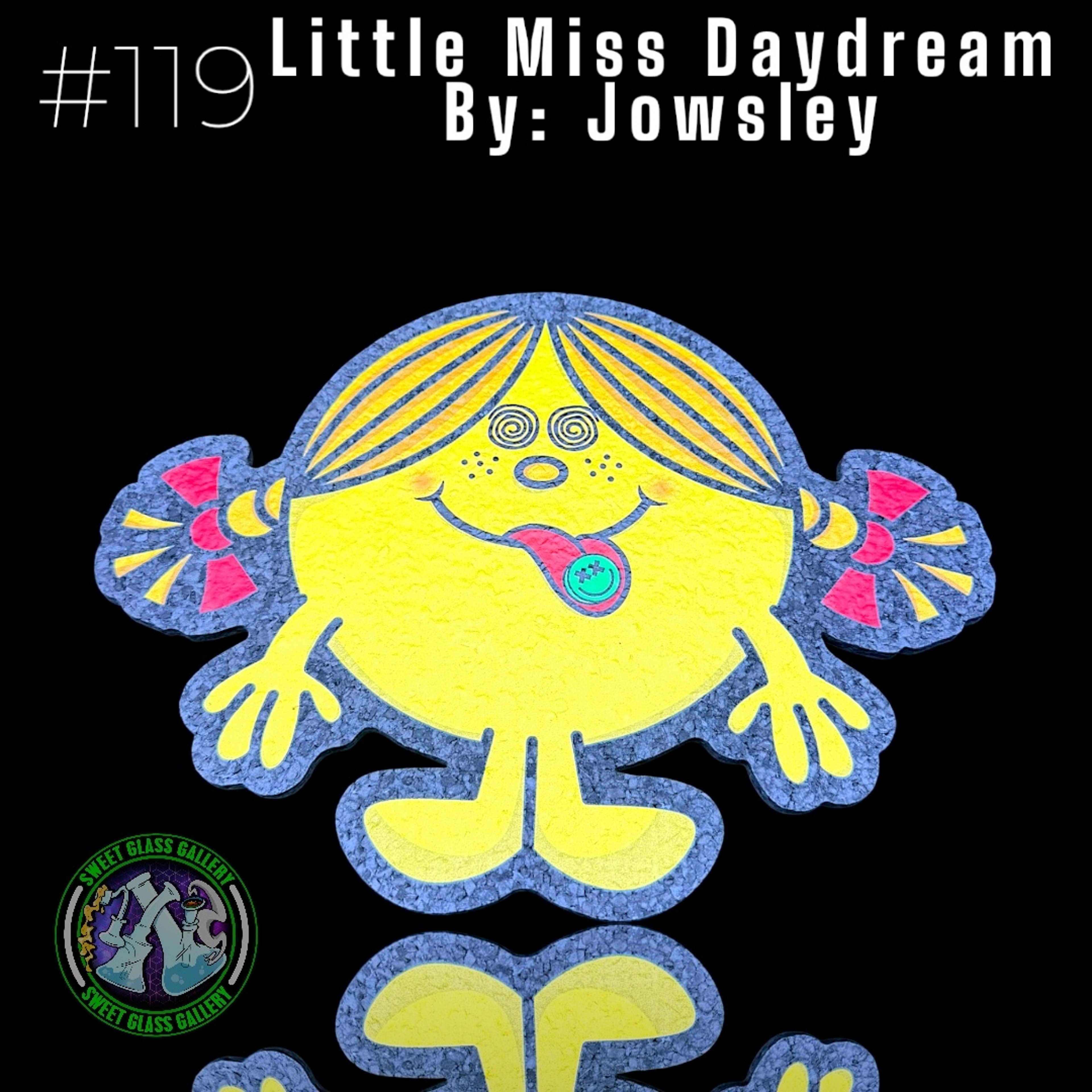 Preview pic of Moodmats - Dab Mat #119 - Little Miss Daydream By: Jowsley