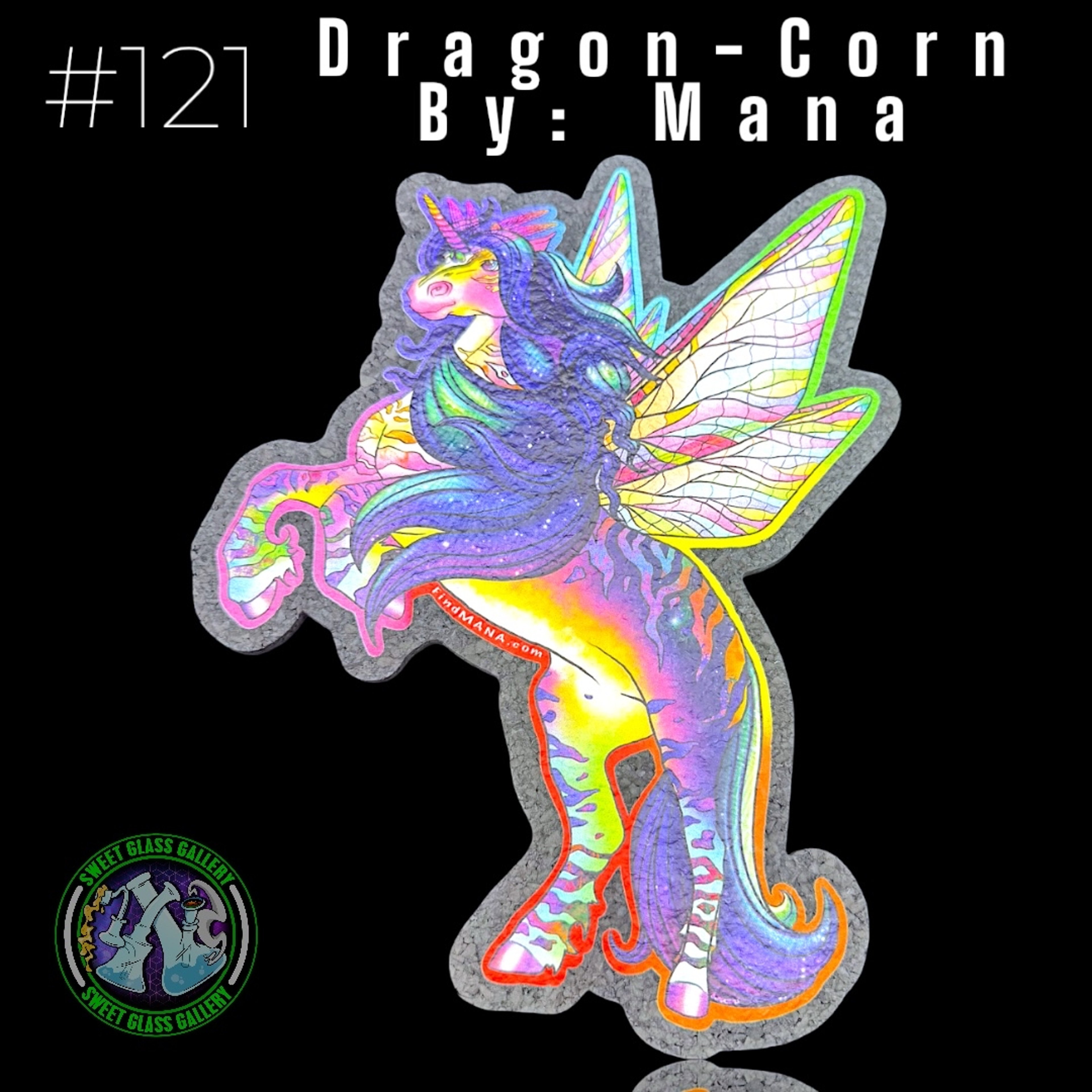 Preview pic of Moodmats - Dab Mat #121 - Dragon-Corn By: Mana