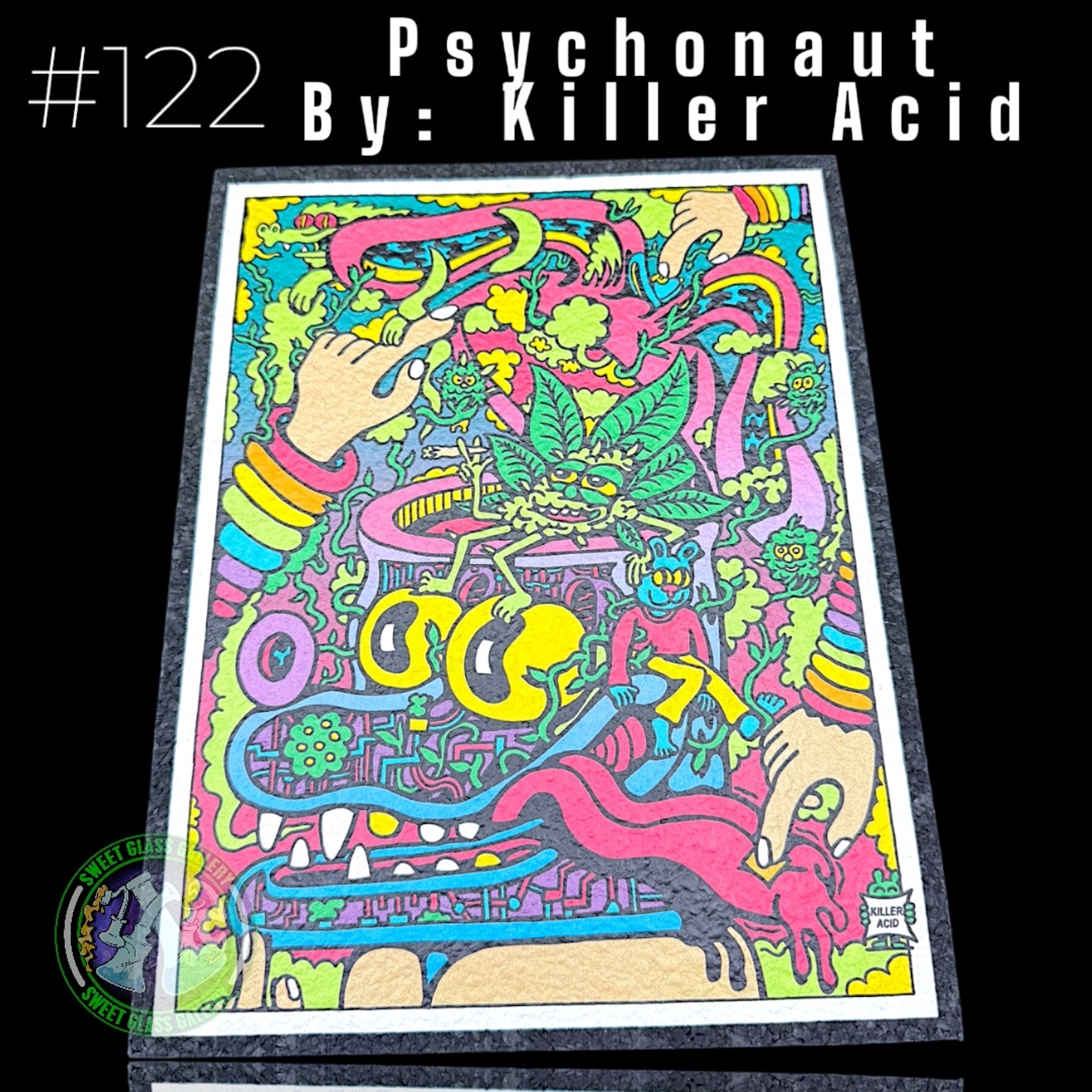 Preview pic of Moodmats - Dab Mat #122 - Paychonaut By: Killer Acid