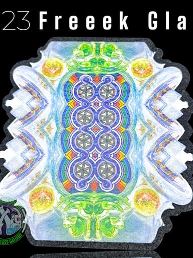 Preview pic of Moodmats - Dab Mat #123 - Freeek Glass