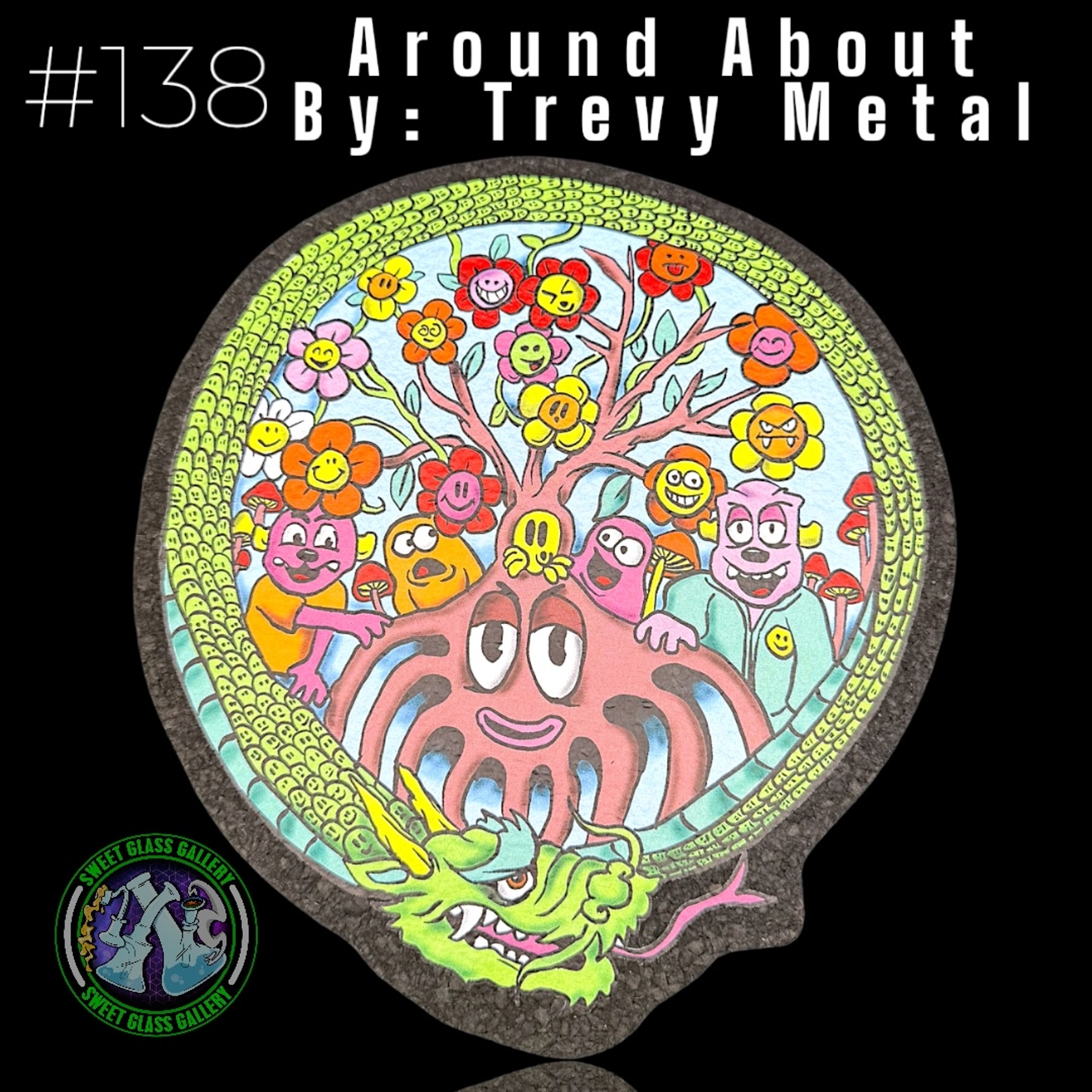 Preview pic of Moodmats - Dab Mat #138 - Around About By: Trevy Metal