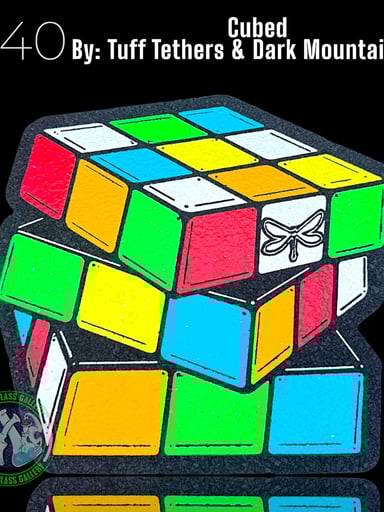 Preview pic of Moodmats - Dab Mat #140 - Cubed By: Tuff Tethers x Dark Mountain Cult