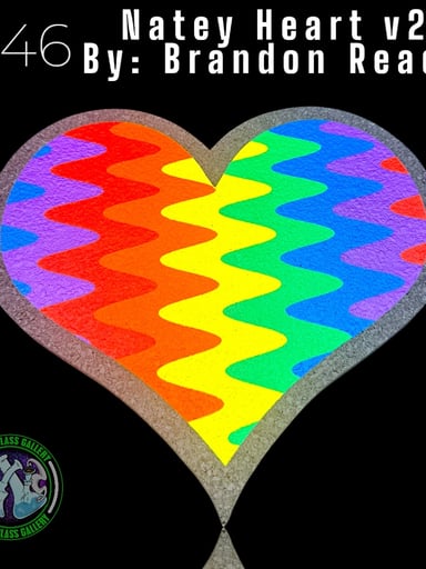 Preview pic of Moodmats - Dab Mat #146 - Natey Heart v2 By: Brandon Ready