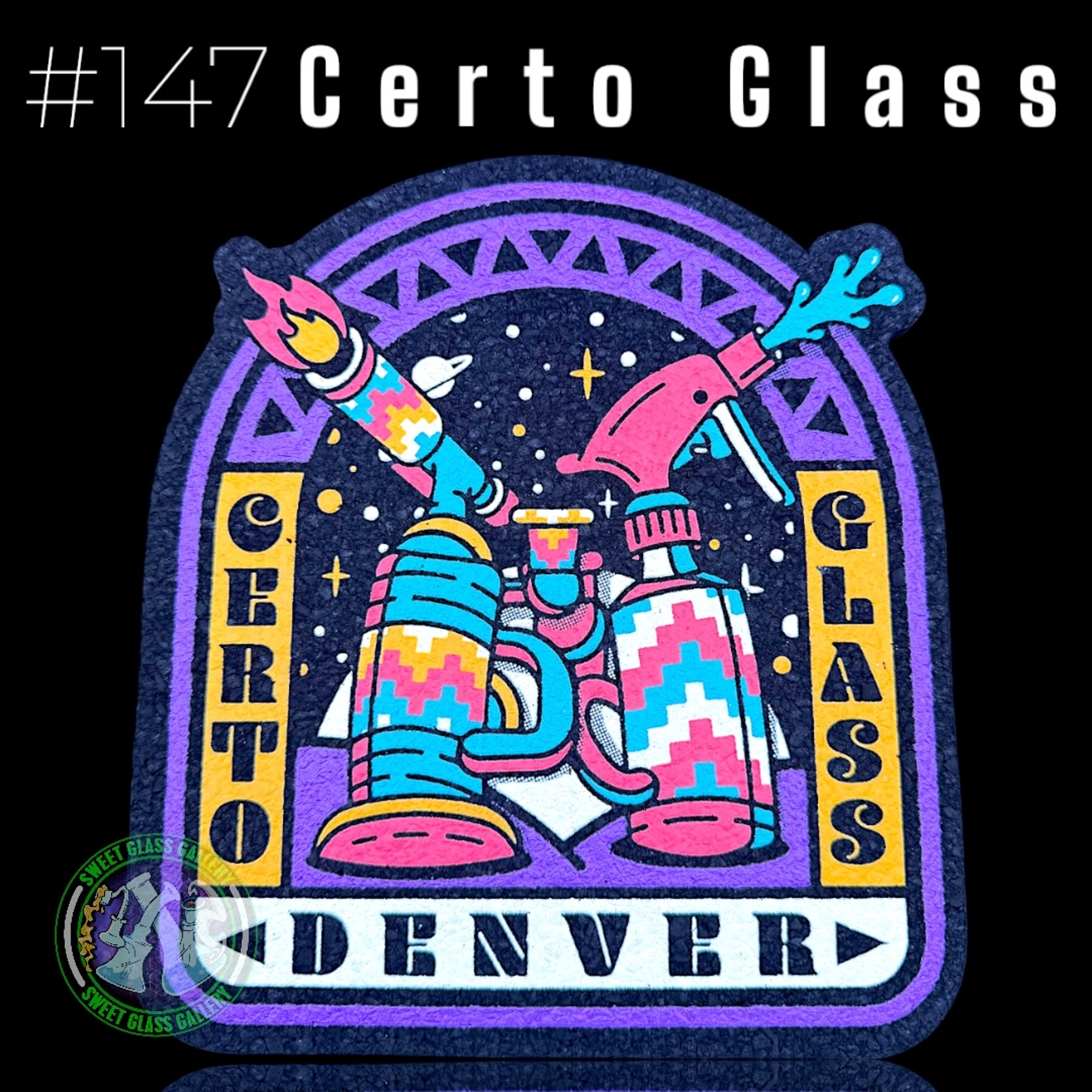 Preview pic of Moodmats - Dab Mat #147 - Certo Glass