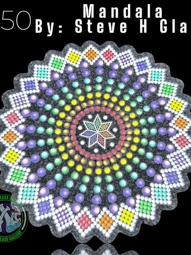 Preview pic of Moodmats - Dab Mat #150 - Mandala By: Steve H
