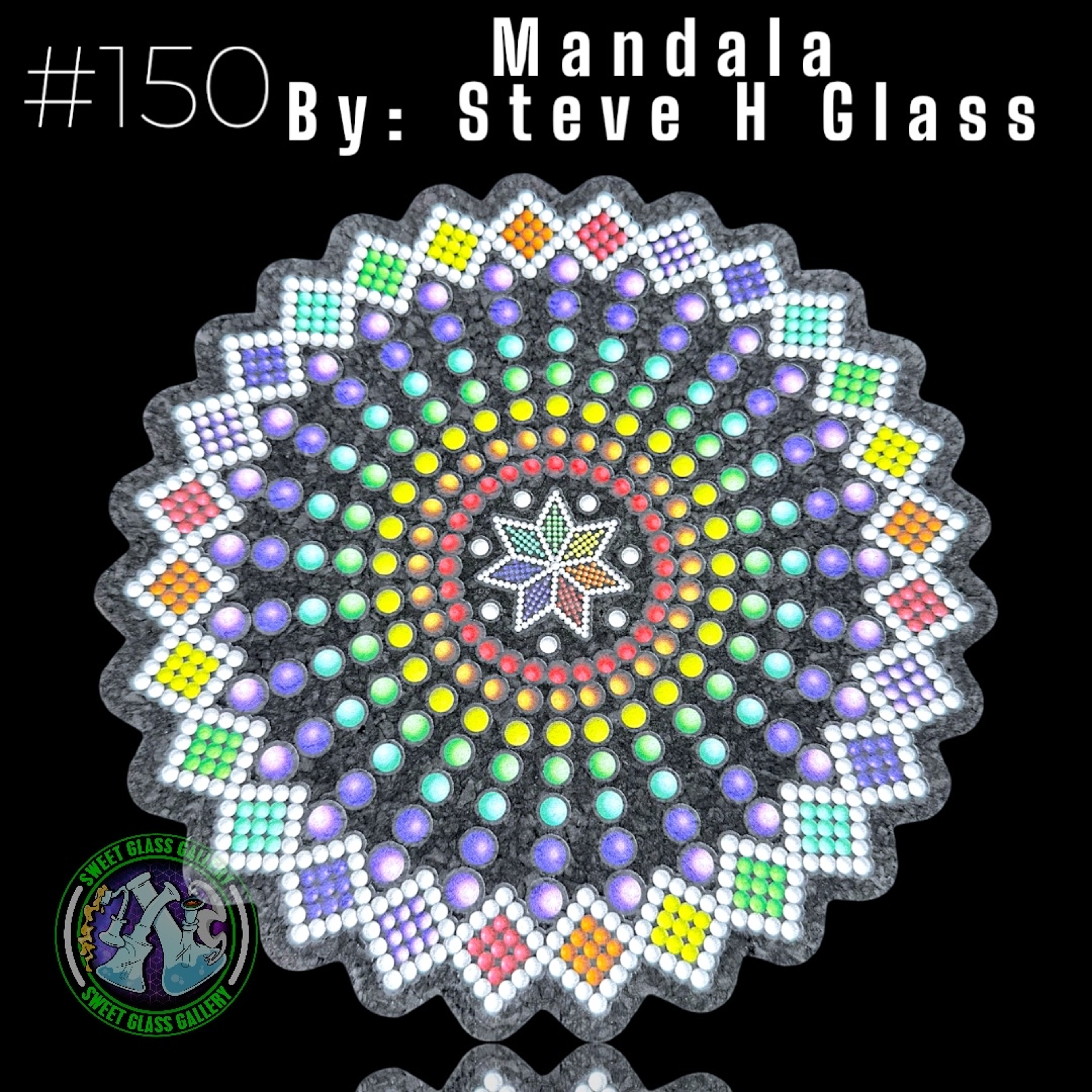 Preview pic of Moodmats - Dab Mat #150 - Mandala By: Steve H
