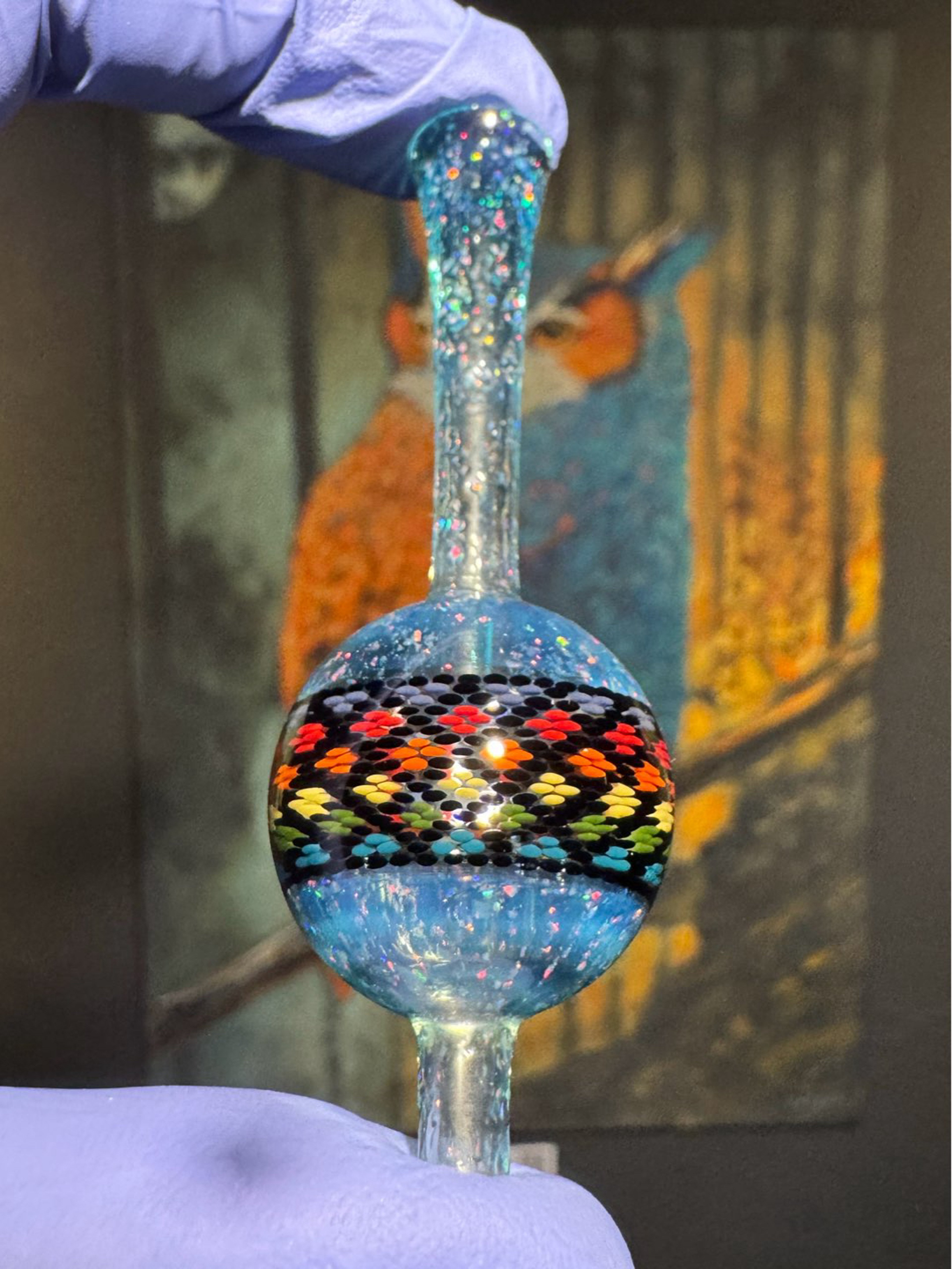 Preview pic of Blue Opal/Dot Stripe