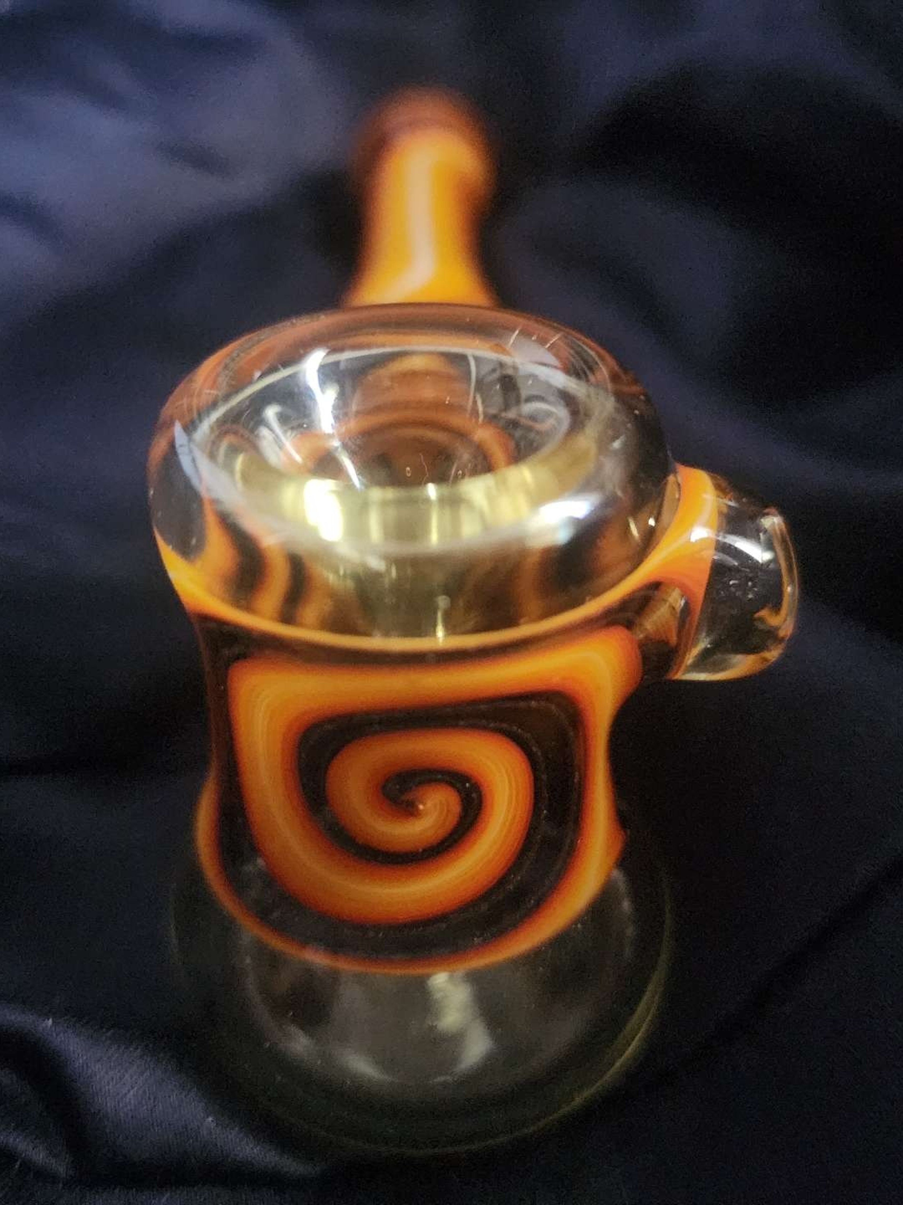 Preview pic of Hammer - Selenium Glass Pipe - Locally Made & Unused