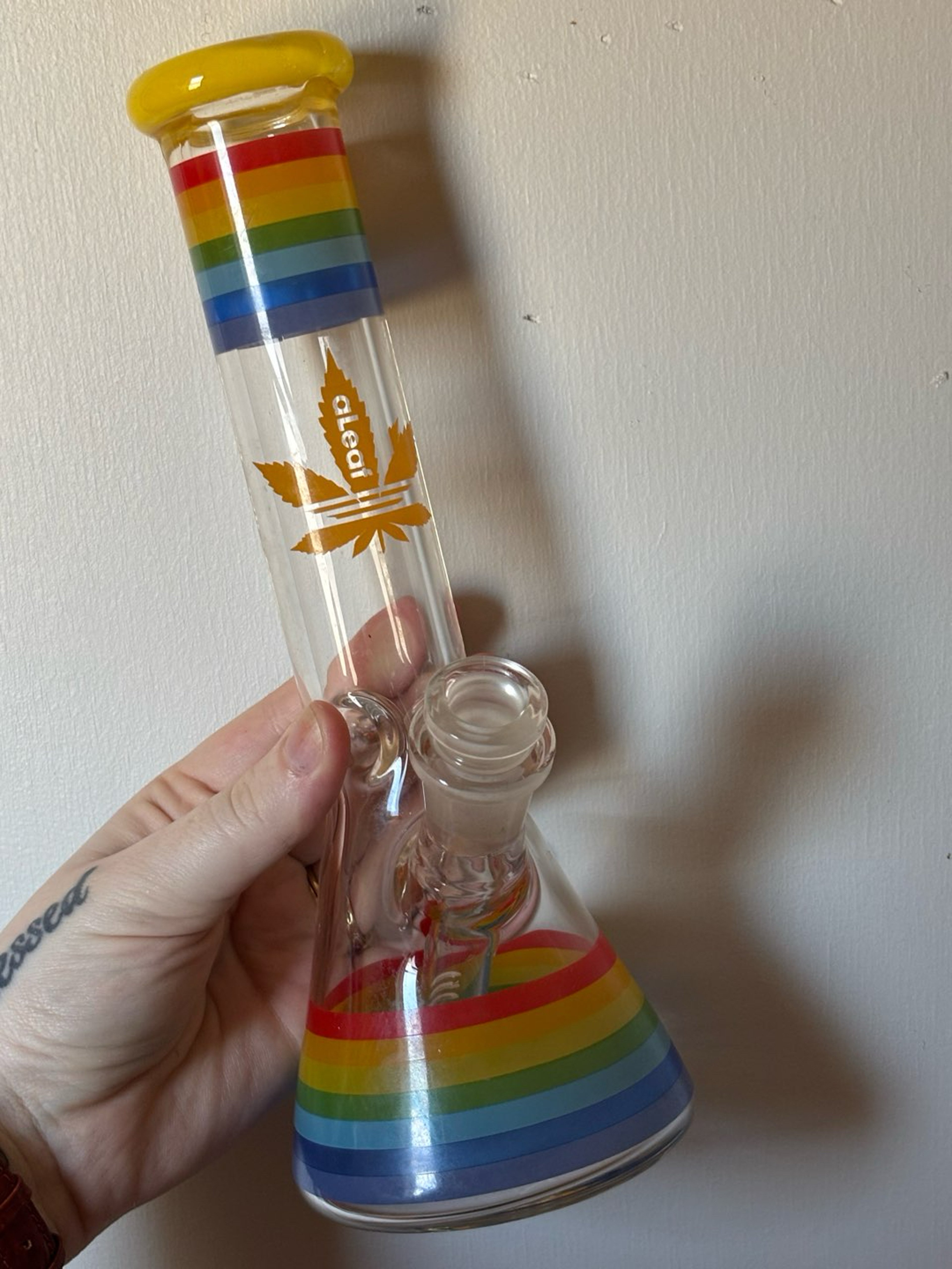 Preview pic of aLeaf Pride 10” Beaker Bong