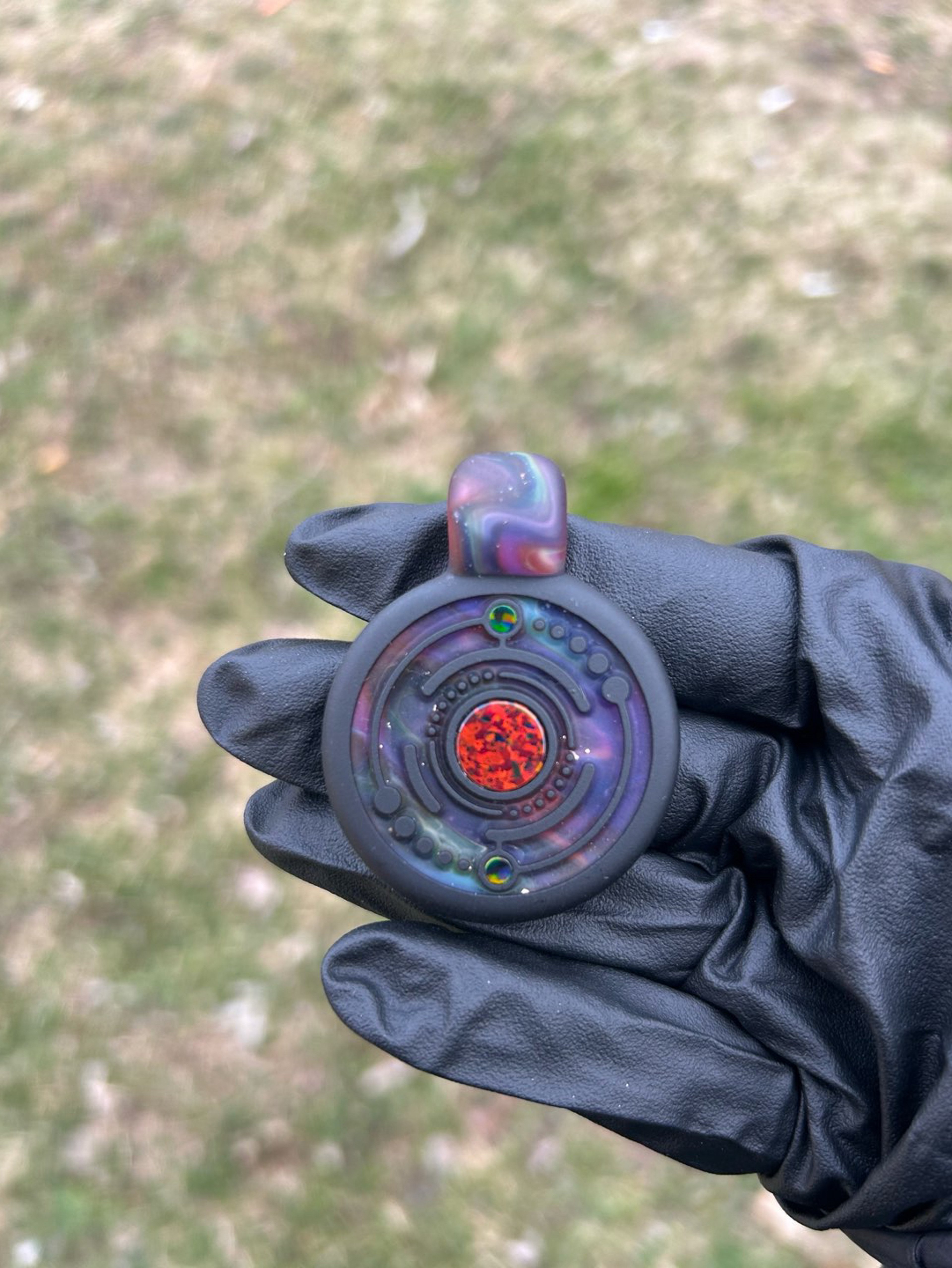 Preview pic of GlassMaze Pendant #8